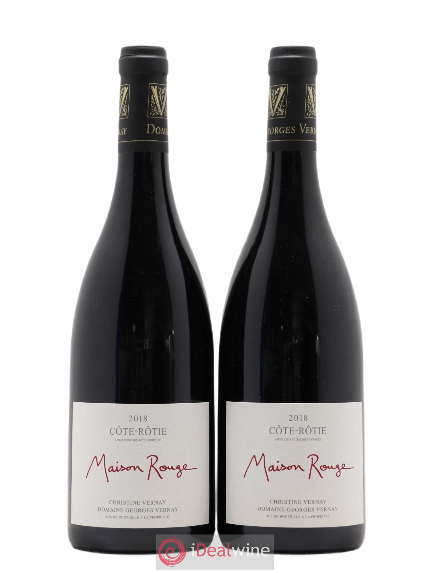 Côte-Rôtie Maison Rouge Georges Vernay 2018 - Lot de 2 bouteilles - 0
