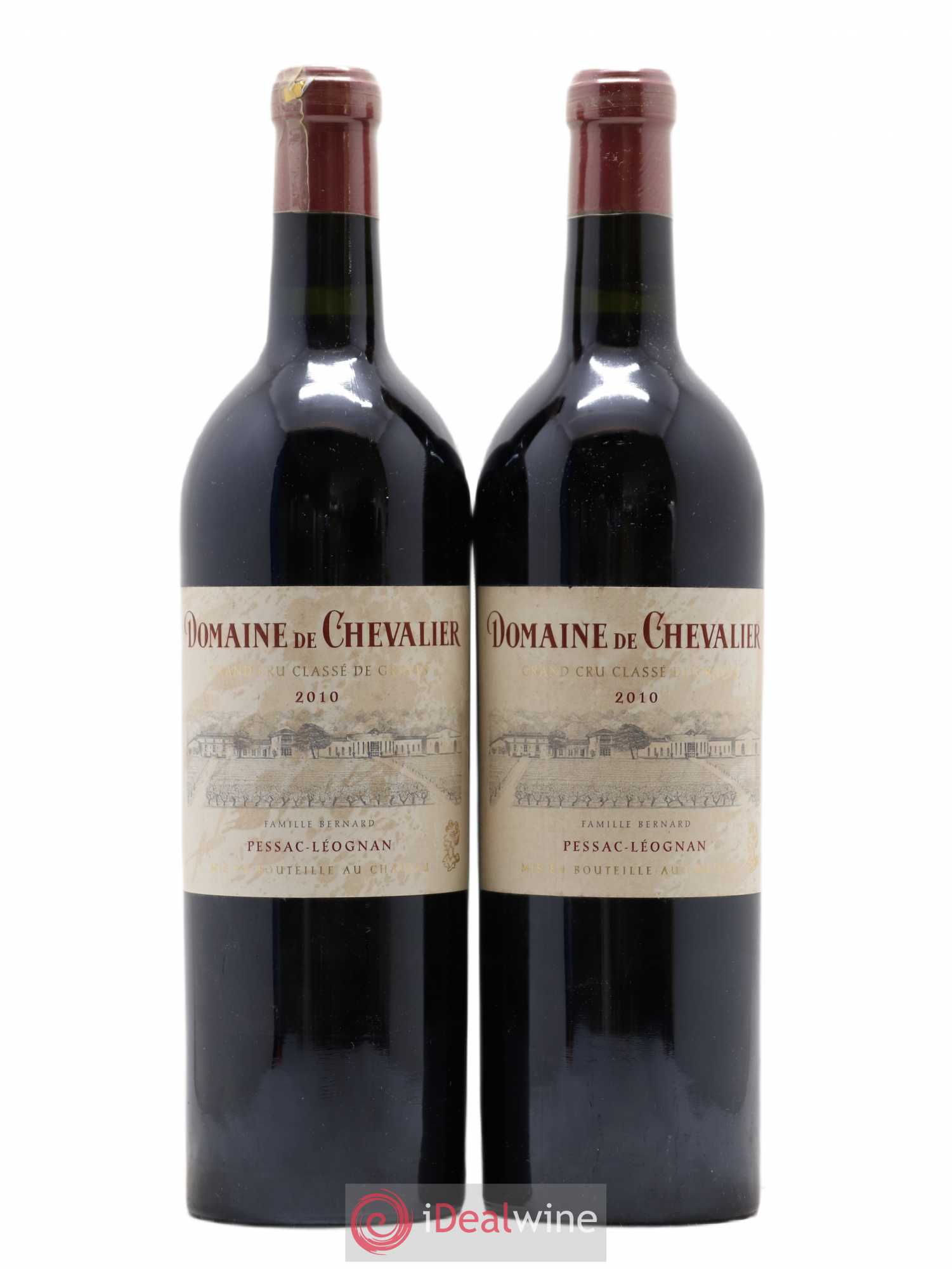 Domaine de Chevalier Cru Classé de Graves 2010 - Lot de 2 bouteilles - 0