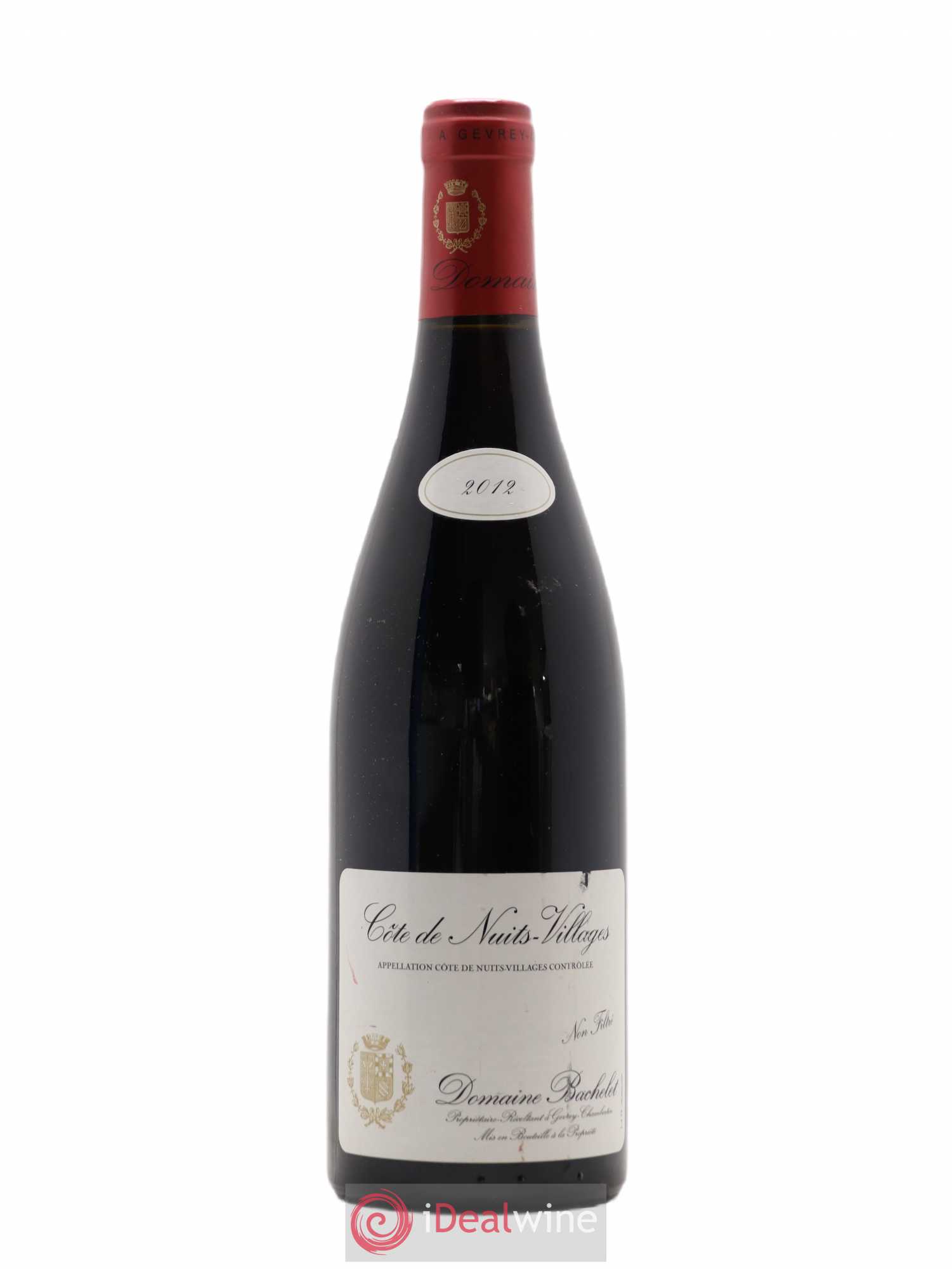 Côte de Nuits-Villages Denis Bachelet (Domaine) 2012 - Lot de 1 bouteille - 0
