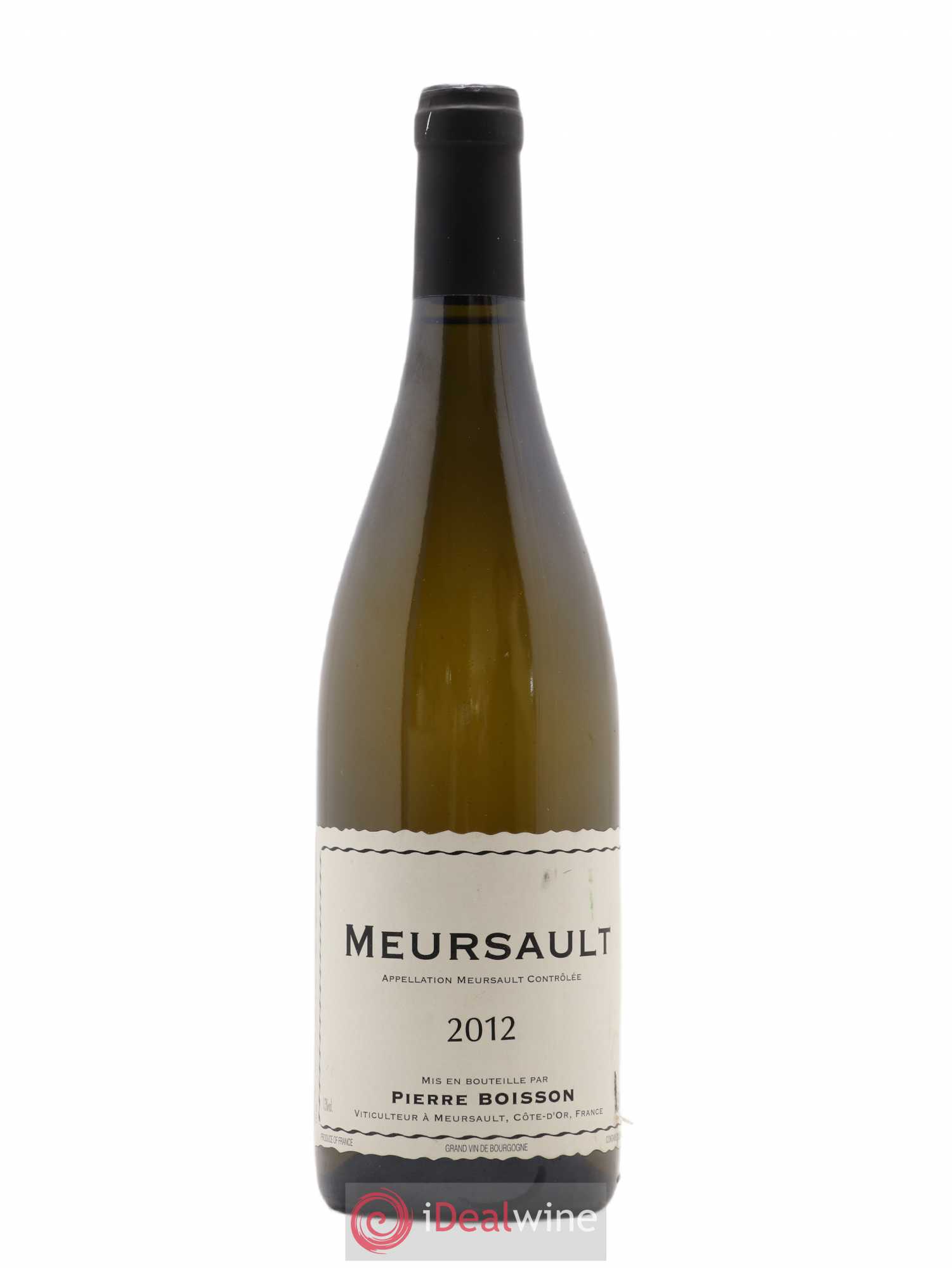 Meursault Pierre Boisson (Domaine) 2012 - Lot de 1 bouteille - 0
