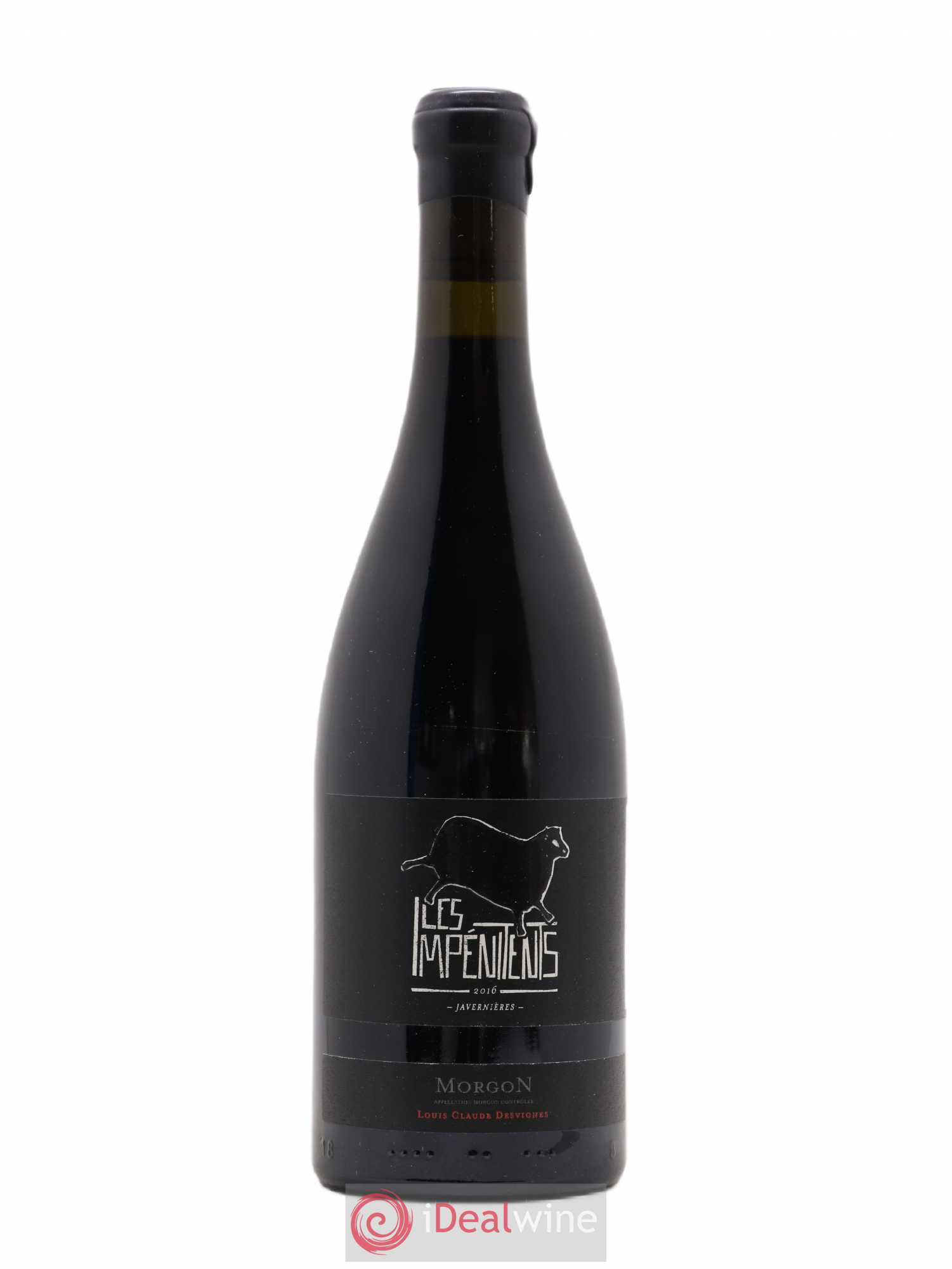 Morgon Javernières Les Impénitents Louis-Claude Desvignes 2016 - Lot de 1 bouteille - 0