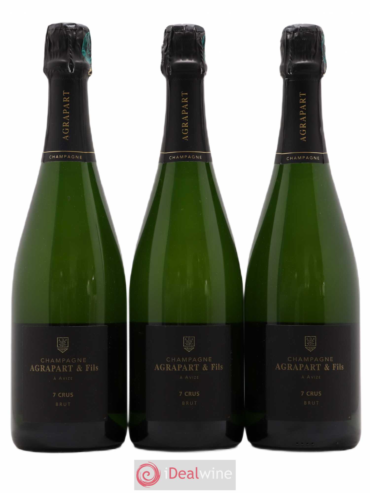 7 Crus Brut Agrapart & Fils - Lot de 3 bouteilles - 0