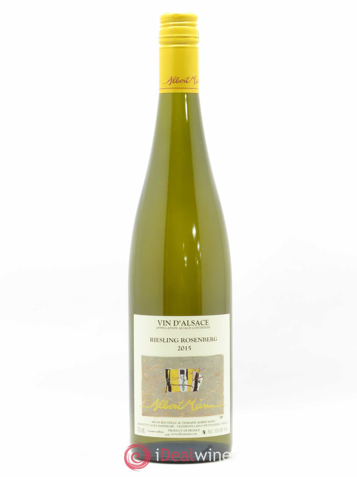 Alsace Riesling Albert Mann Rosenberg 2015 - Posten von 1 Flasche - 0