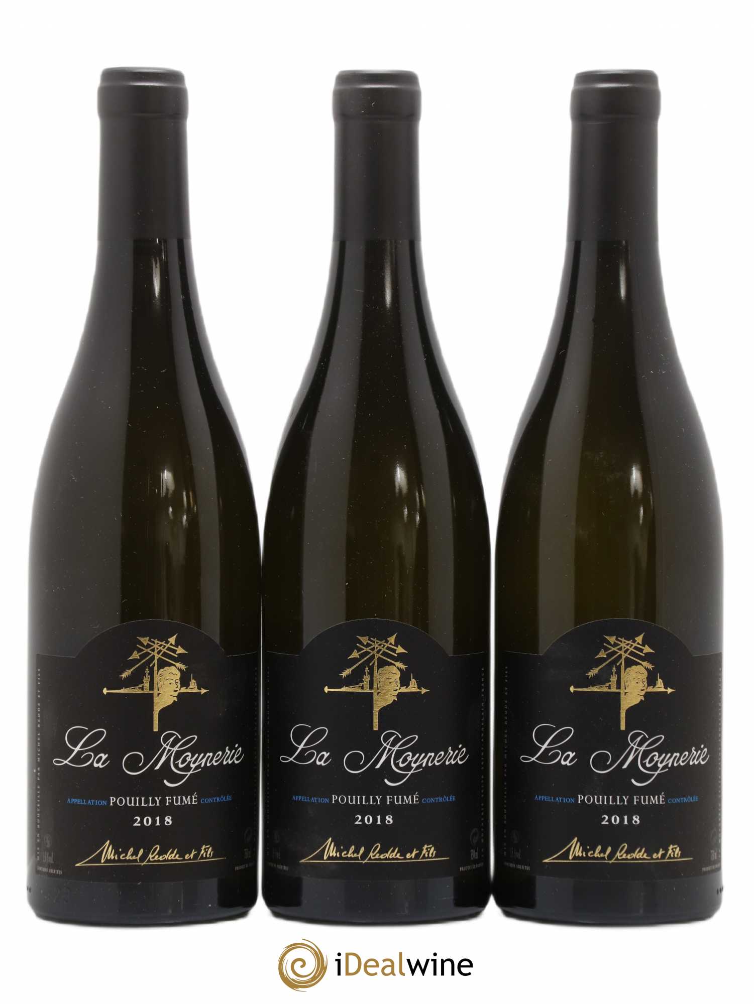 Pouilly-Fumé La Moynerie Michel Redde & Fils (sans prix de réserve) 2018 - Lot de 3 bouteilles - 0