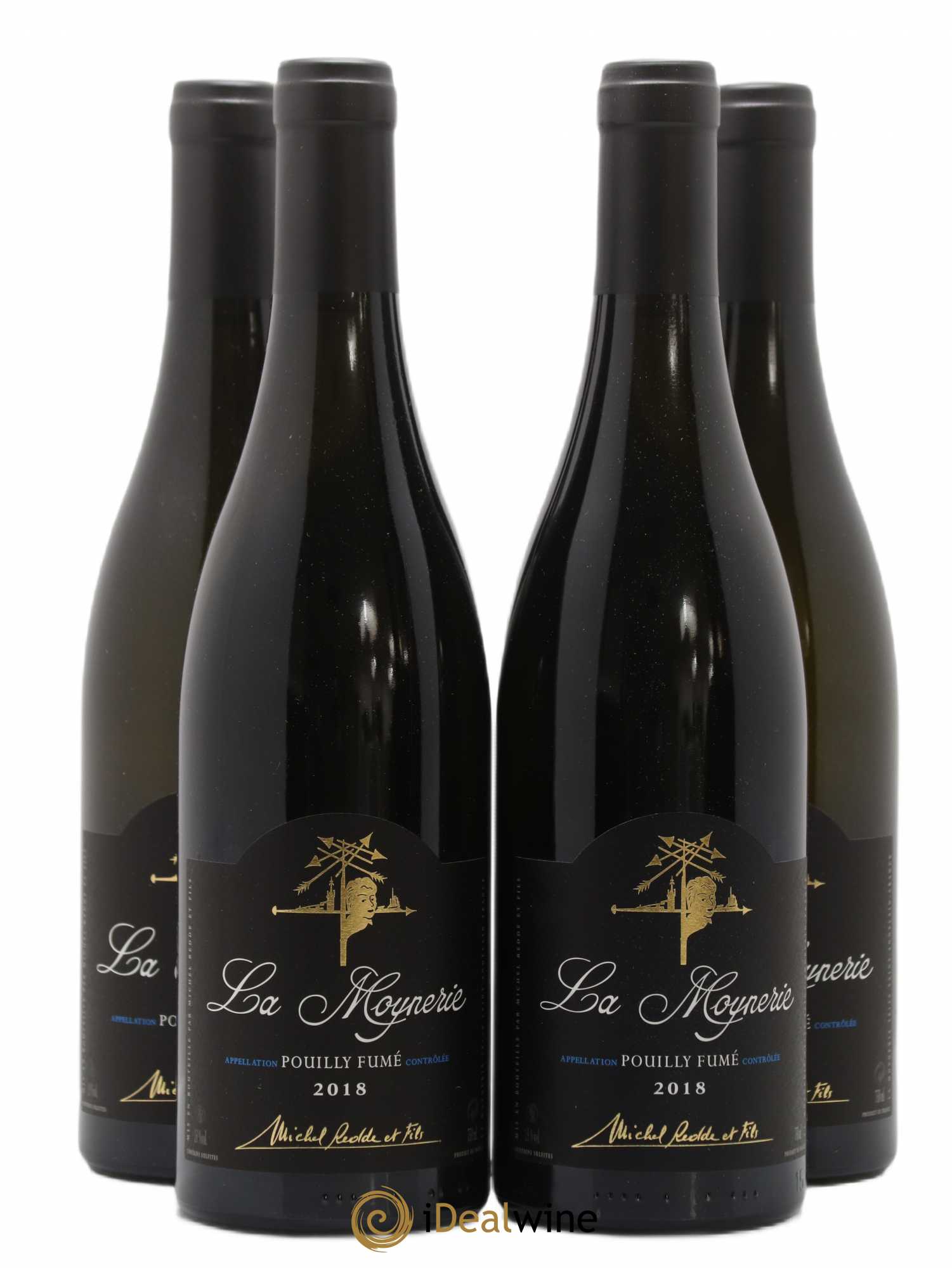 Pouilly-Fumé La Moynerie Michel Redde & Fils (sans prix de réserve) 2018 - Lot de 4 bouteilles - 0