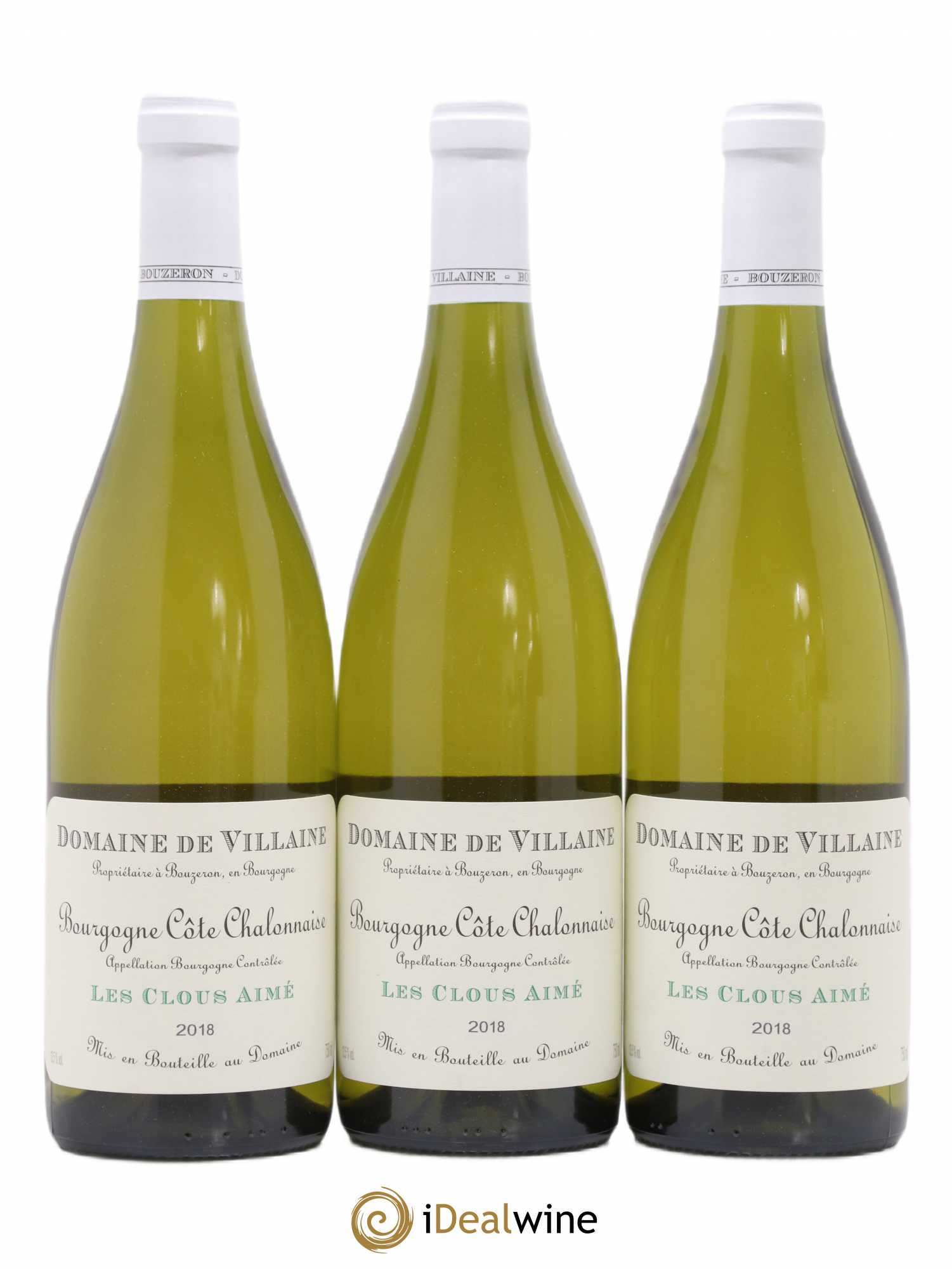 Bourgogne Les Clous Aimé Domaine de Villaine (sans prix de réserve) 2018 - Lot de 3 bouteilles - 0