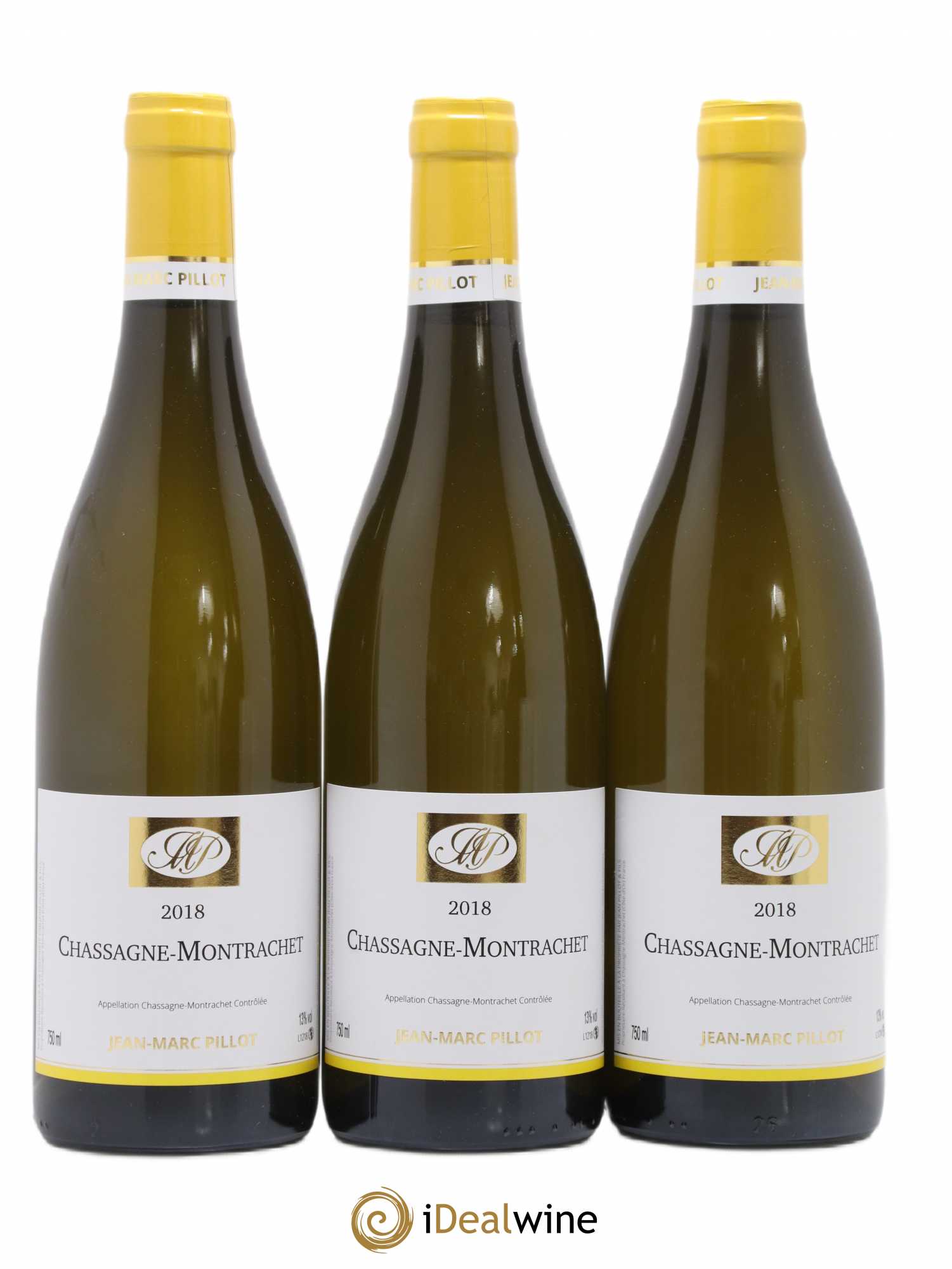 Chassagne-Montrachet Jean Marc Pillot (sans prix de réserve) 2018 - Posten von 3 Flaschen - 0