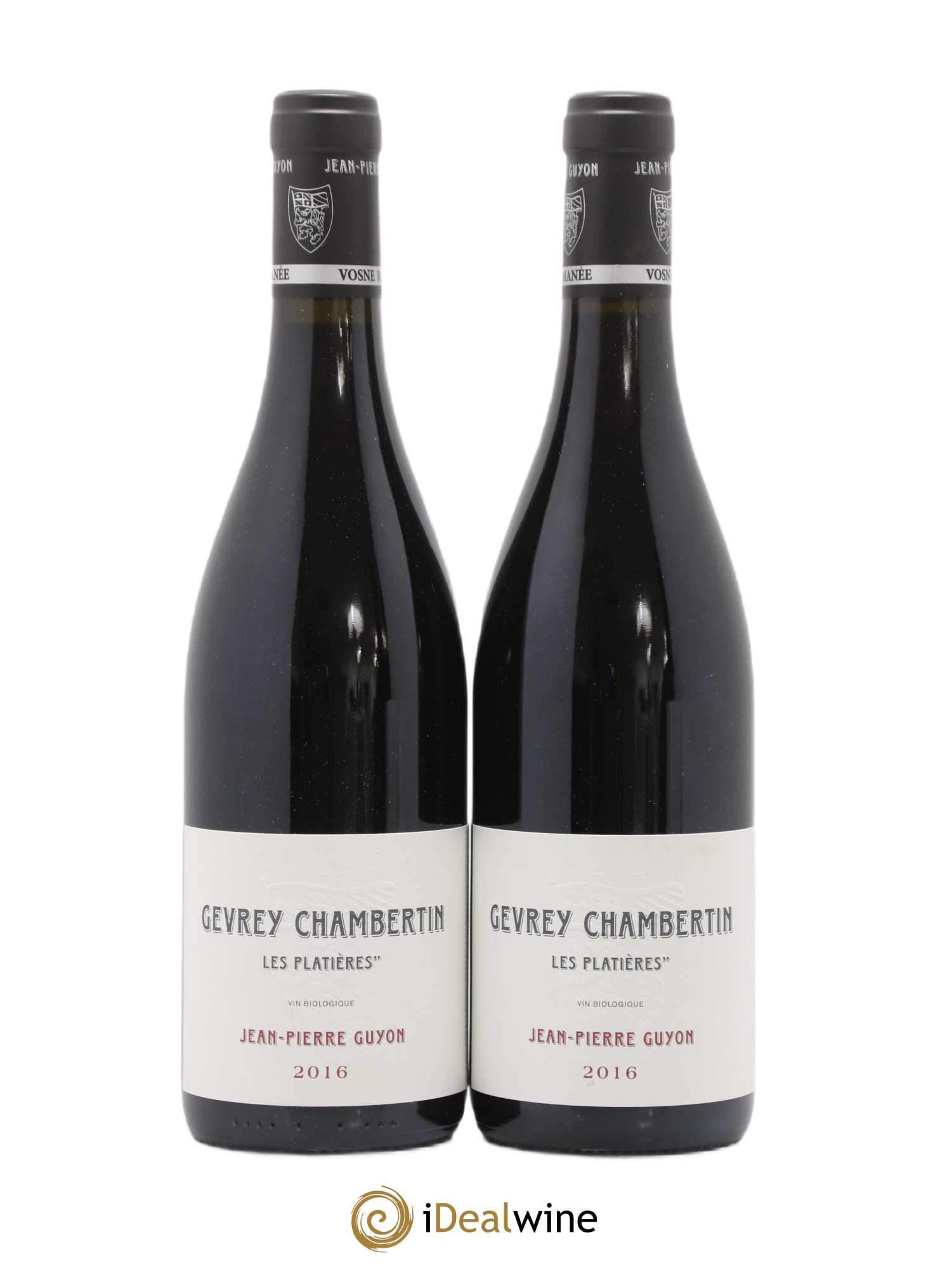 Gevrey-Chambertin Les Platieres Domaine Guyon (sans prix de réserve) 2016 - Posten von 2 Flaschen - 0