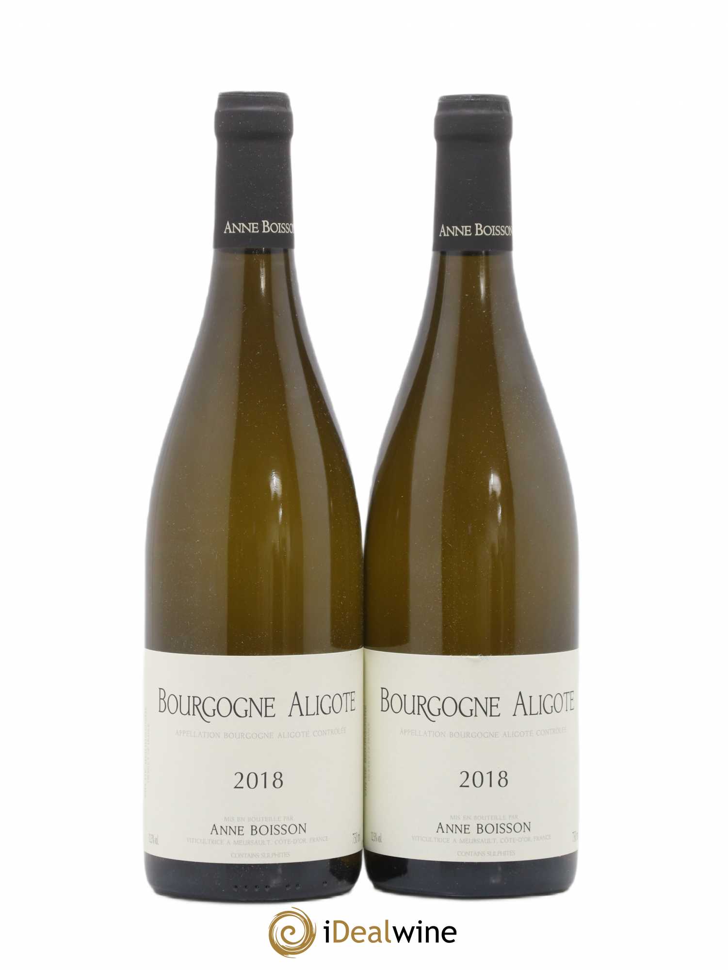 Bourgogne Aligoté Anne Boisson (sans prix de réserve) 2018 - Lot de 2 bouteilles - 0