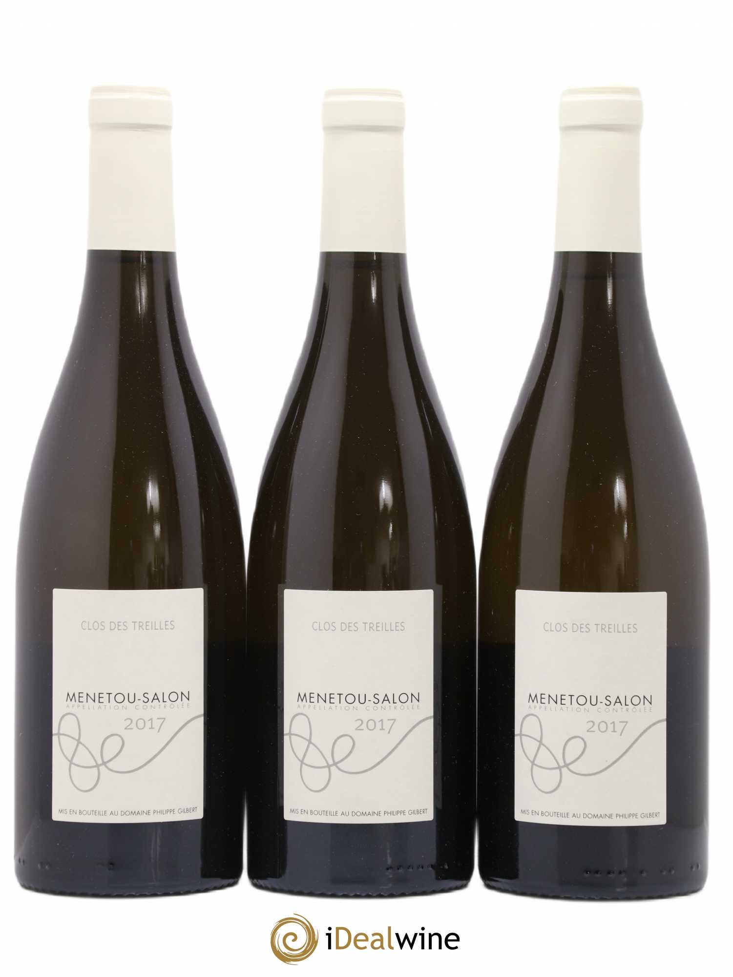 Menetou-Salon Clos des Treilles Domaine Philippe Gilbert (sans prix de réserve) 2017 - Lot de 3 bouteilles - 0