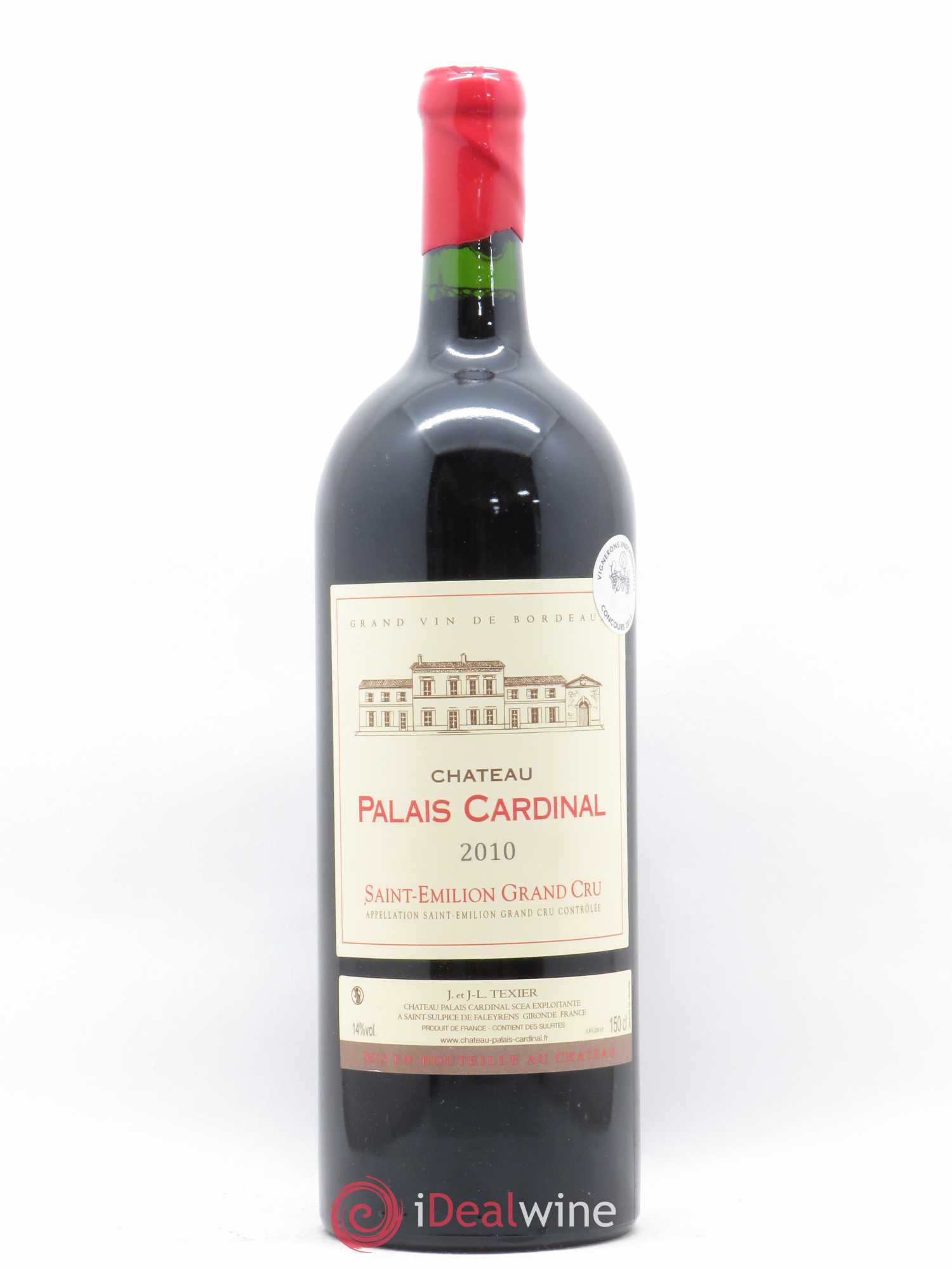 Château Palais Cardinal La Fuie 2010 - Lot de 1 magnum - 0