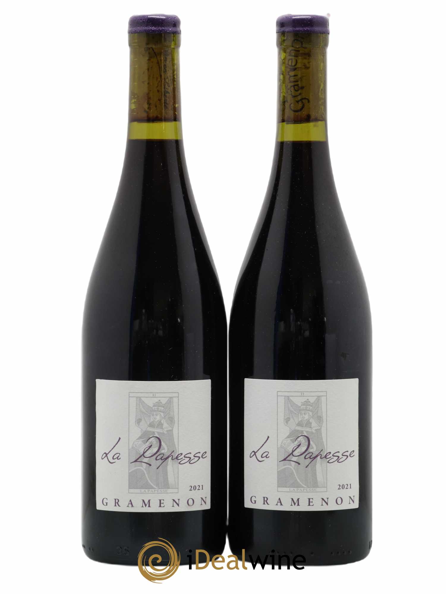 Vin de France La Papesse Gramenon (Domaine) (sans prix de réserve) 2021 - Lot de 2 bouteilles - 0