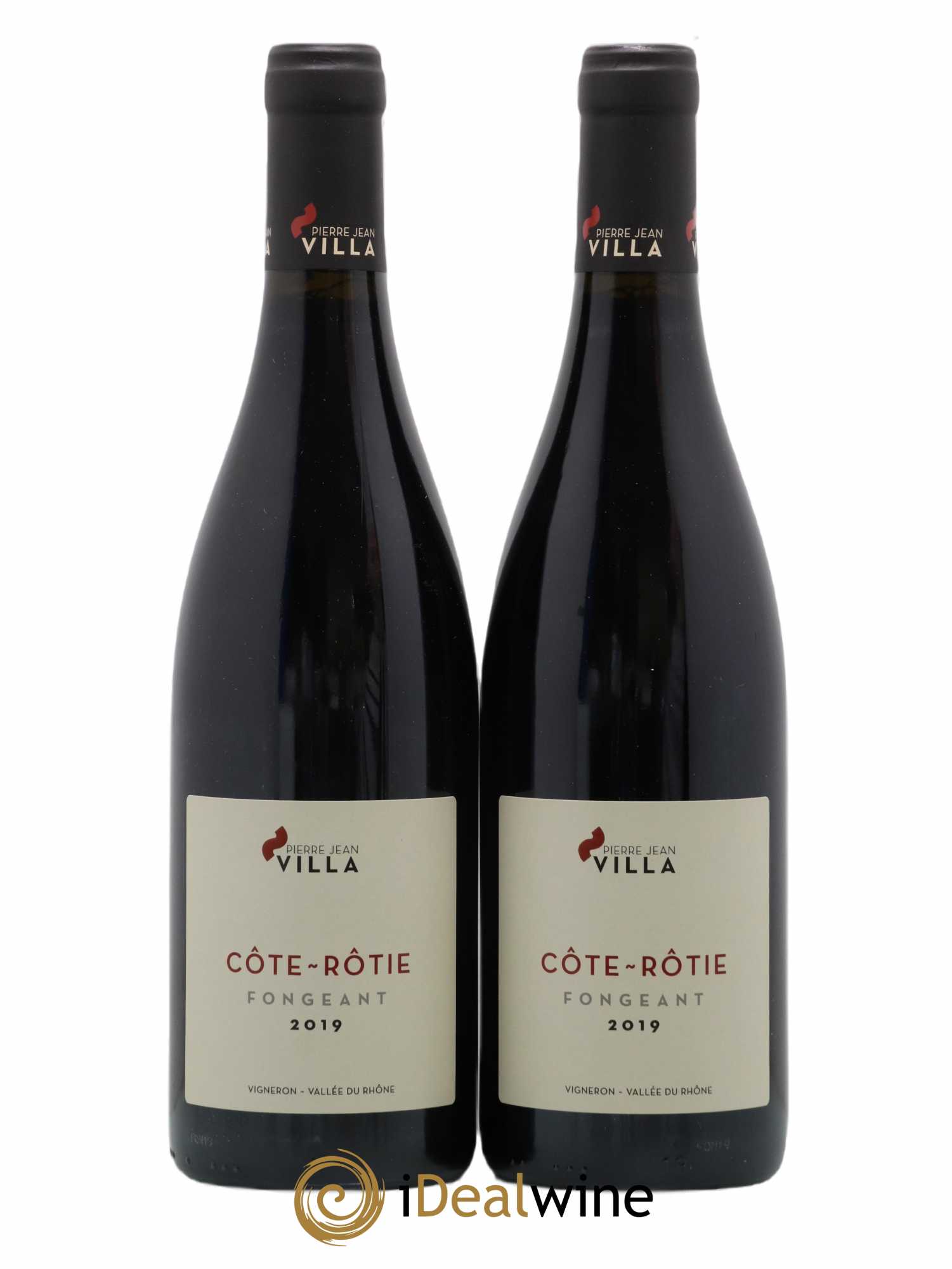 Côte-Rôtie Fongeant Pierre-Jean Villa (sans prix de réserve) 2019 - Lot de 2 bouteilles - 0