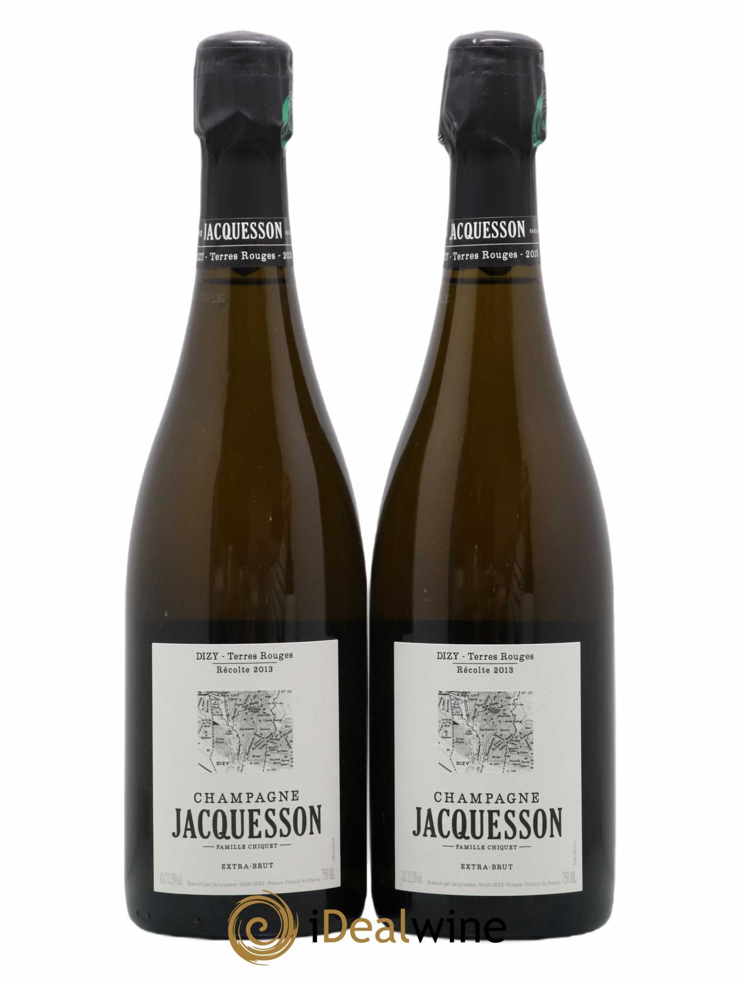 Dizy Terres Rouges Extra-Brut Jacquesson (sans prix de réserve) 2013 - Lot de 2 bouteilles - 0