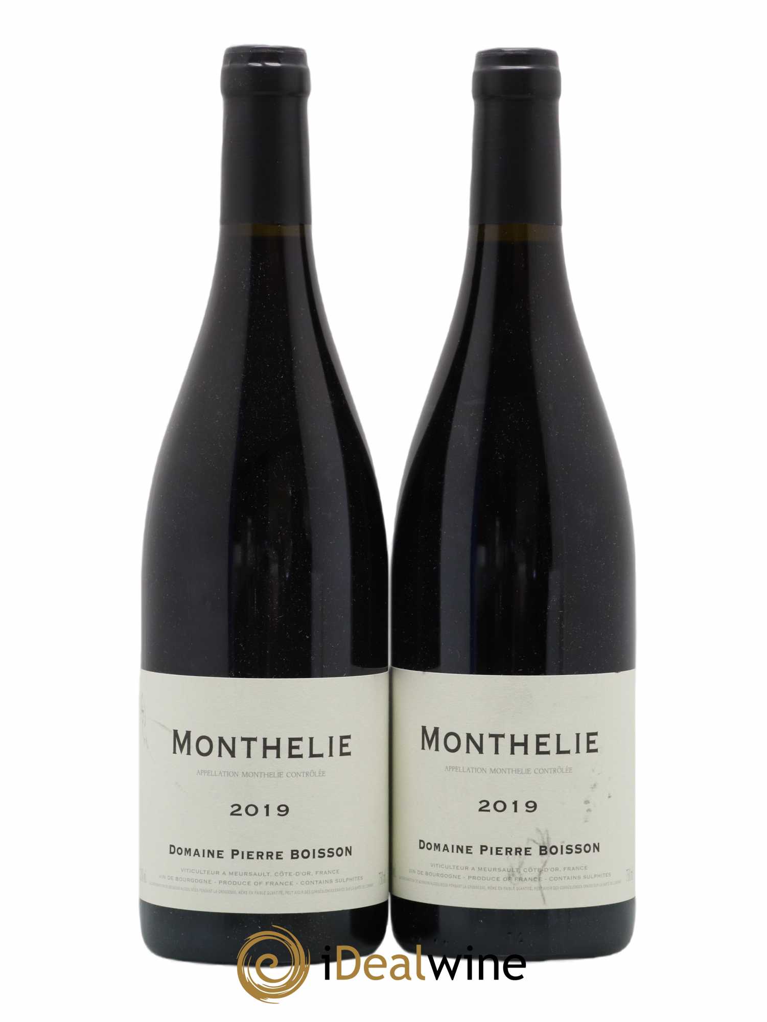 Monthélie Pierre Boisson (Domaine) (sans prix de réserve) 2019 - Lot de 2 bouteilles - 0