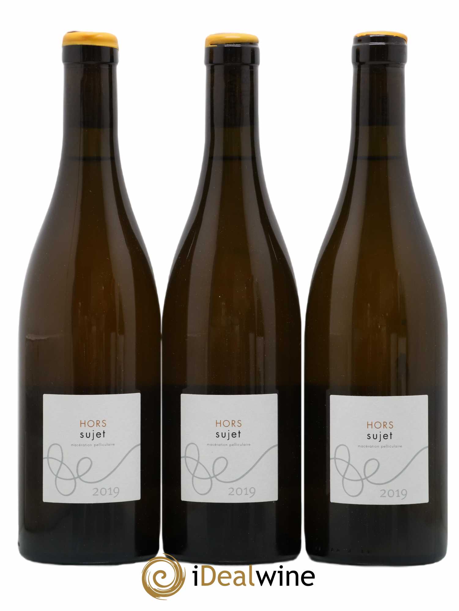 Vin de France Hors Sujet Macération pelliculaire Philippe Gilbert (sans prix de réserve) 2019 - Posten von 3 Flaschen - 0