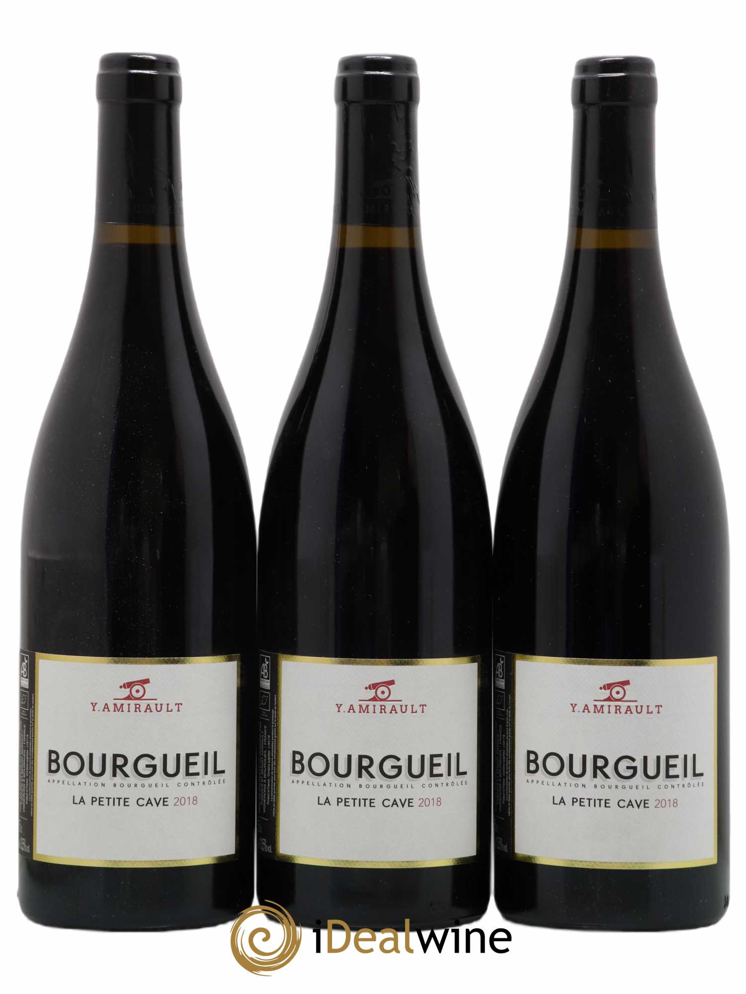 Bourgueil Petite cave Yannick Amirault (Domaine) (sans prix de réserve) 2018 - Lot de 3 bouteilles - 0