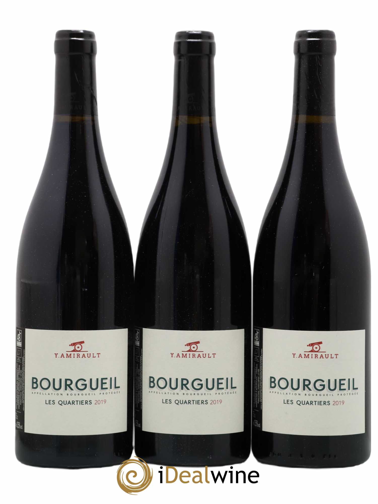 Bourgueil Les Quartiers Yannick Amirault (Domaine) (sans prix de réserve) 2019 - Lot de 3 bouteilles - 0