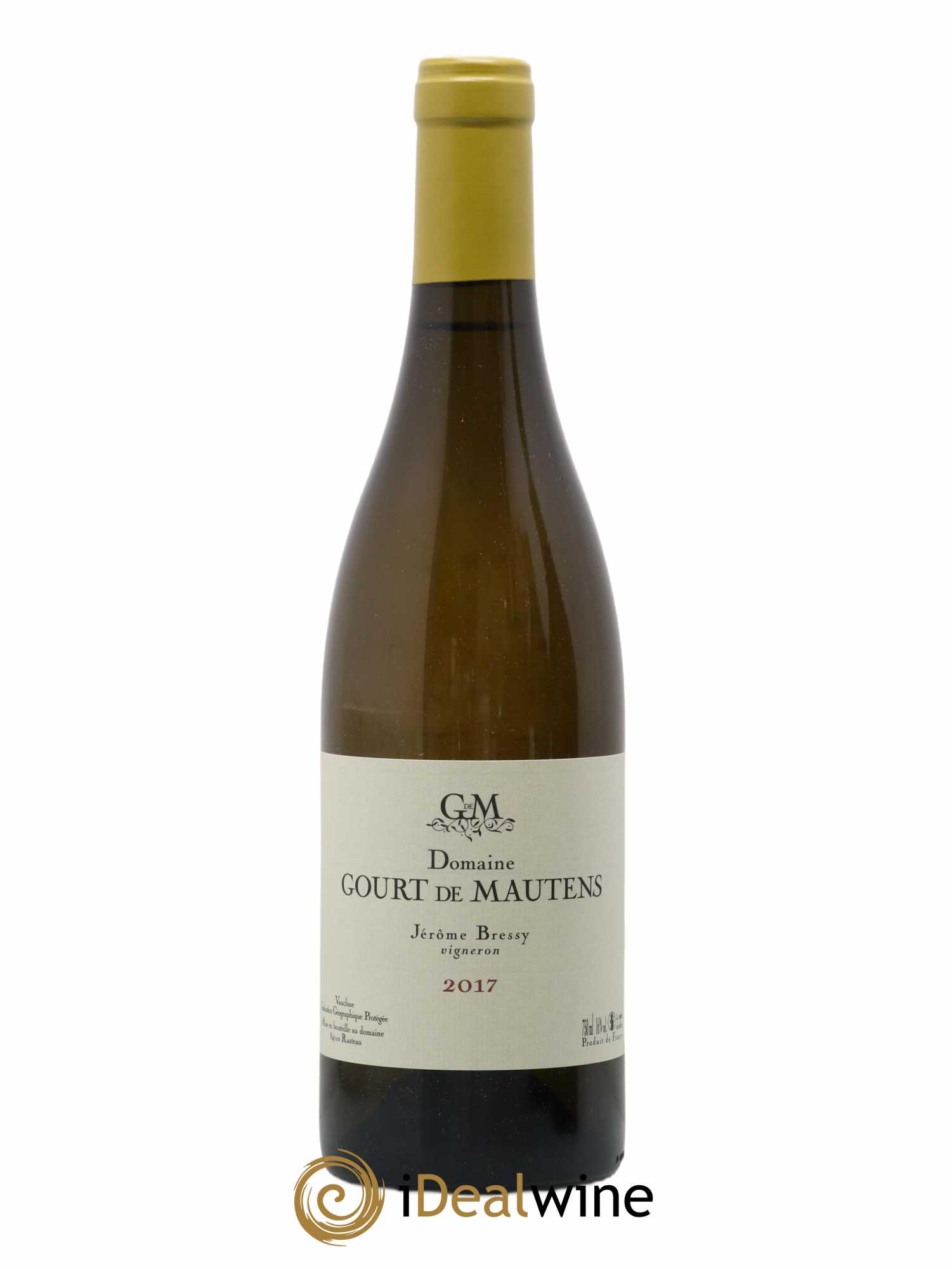 Vaucluse (Vin de Pays de Vaucluse) Domaine Gourt de Mautens - Jérôme Bressy (sans prix de réserve) 2017 - Lot de 1 bouteille - 0