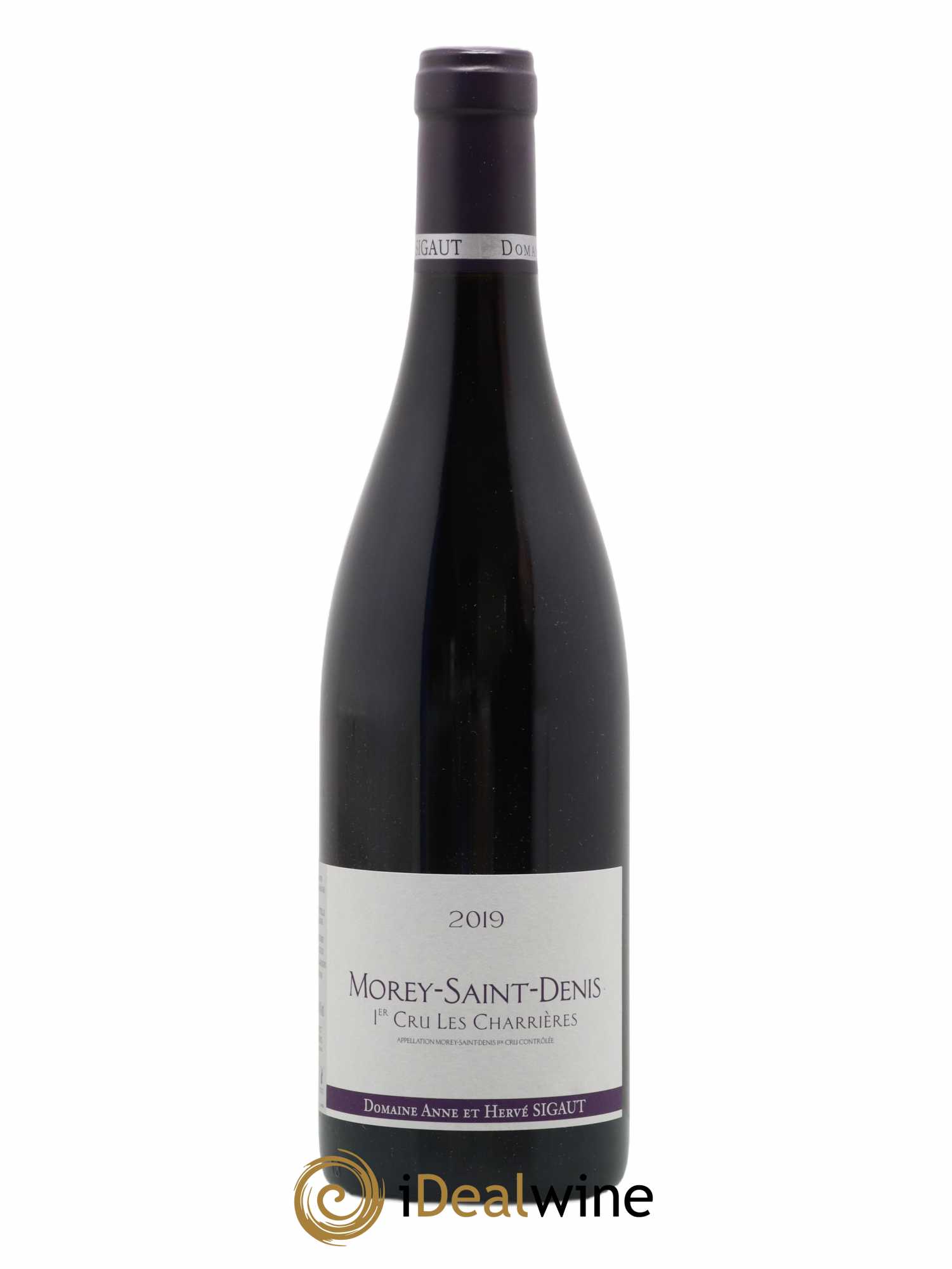 Morey-Saint-Denis 1er Cru Les Charrieres Anne et Hervé Sigaut (Domaine) (sans prix de réserve) 2019 - Lot de 1 bouteille - 0