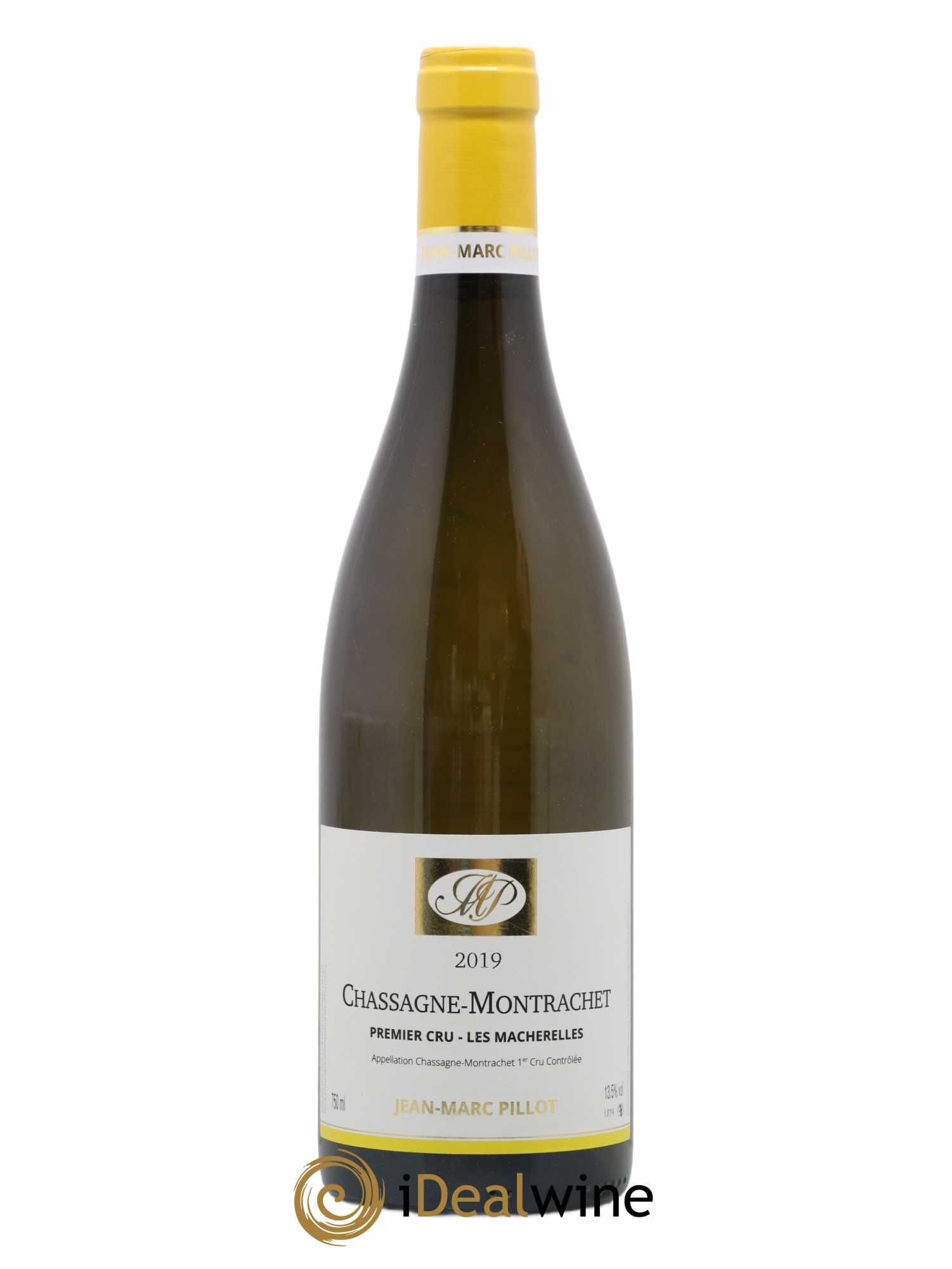 Chassagne-Montrachet 1er Cru Les Macherelles Domaine Jean Marc Pillot & Fils (no reserve) 2019 - Lot of 1 bottle - 0