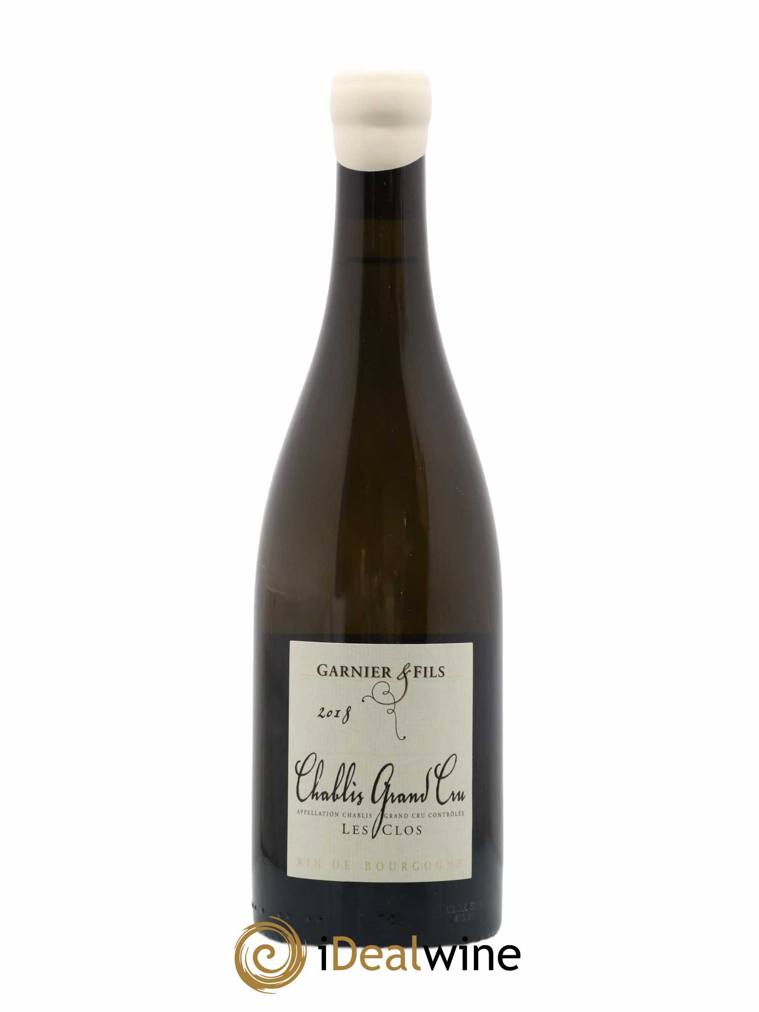 Chablis Grand Cru Les Clos Garnier & Fils (sans prix de réserve) 2018 - Lot de 1 bouteille - 0