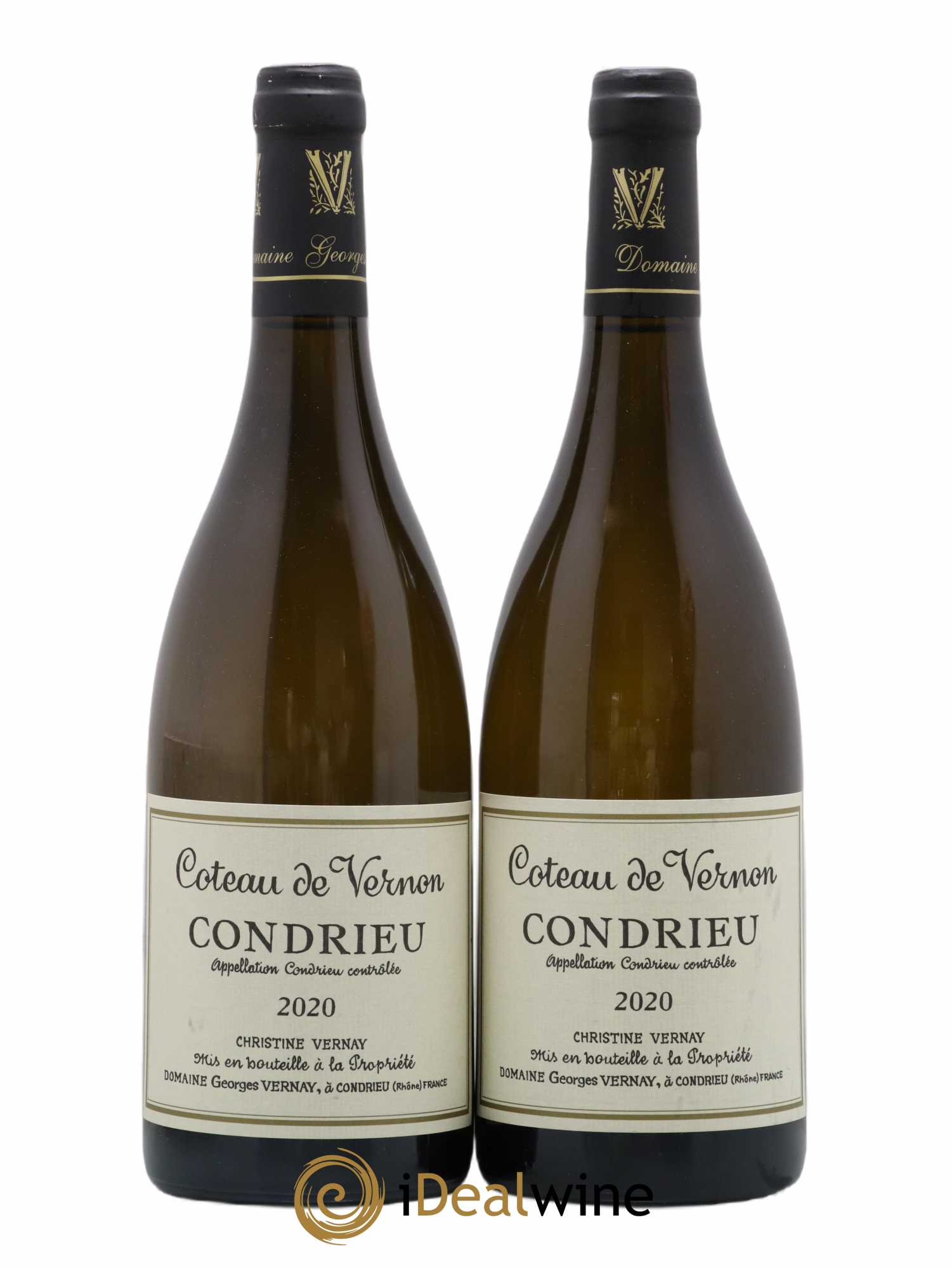 Condrieu Coteau de Vernon Georges Vernay (sans prix de réserve) 2020 - Lot de 2 bouteilles - 0