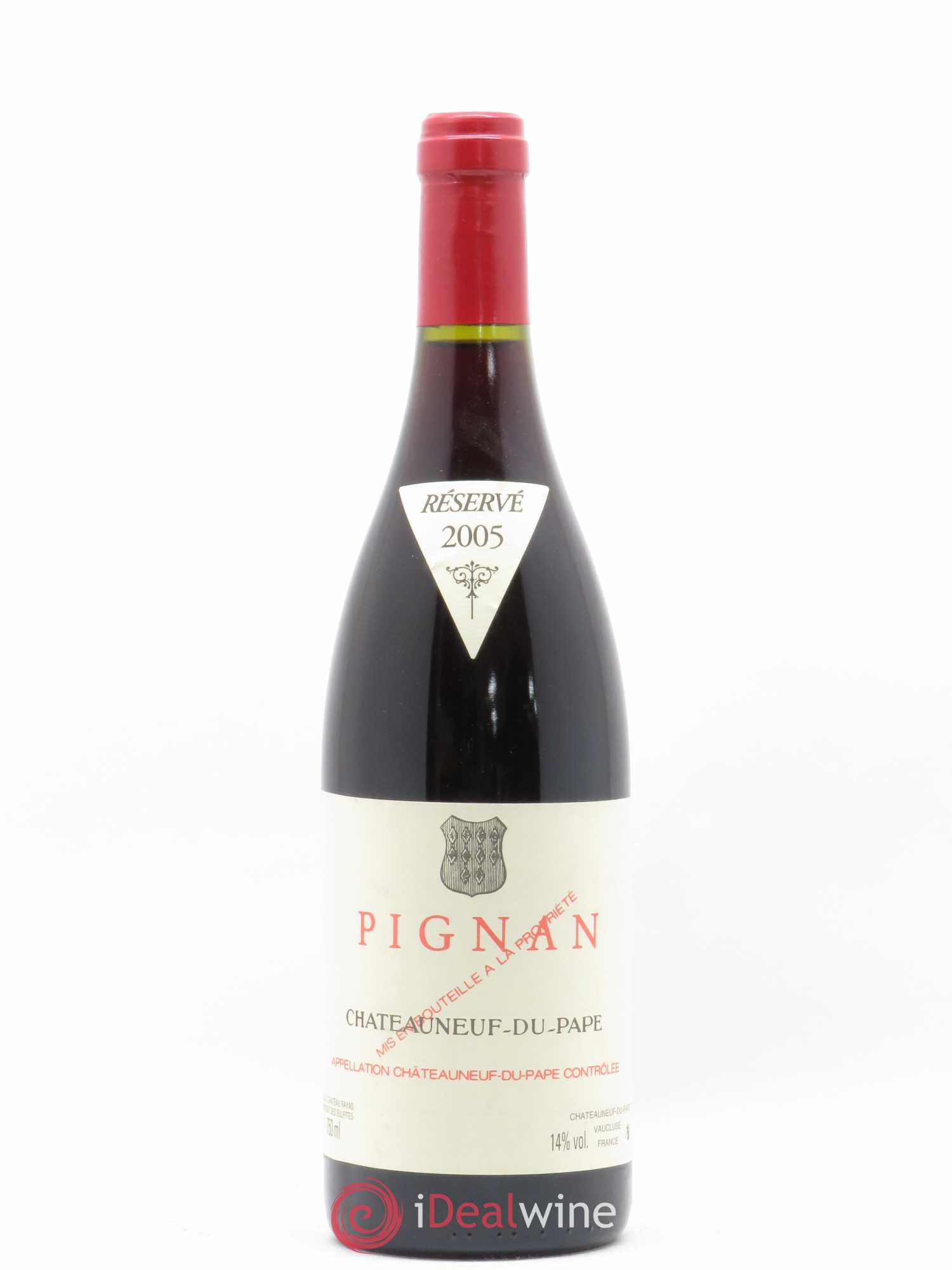 Châteauneuf-du-Pape Pignan Emmanuel Reynaud 2005 - Lot de 1 bouteille - 0