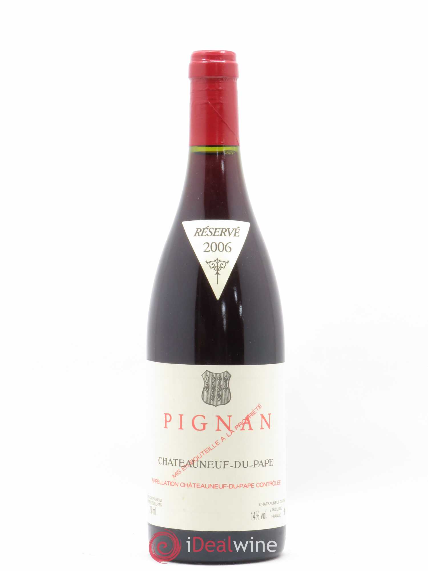 Châteauneuf-du-Pape Pignan Emmanuel Reynaud 2006 - Lot de 1 bouteille - 0
