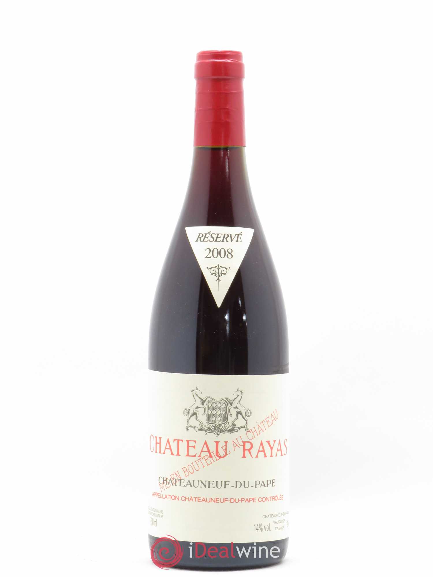 Châteauneuf-du-Pape Château Rayas Emmanuel Reynaud 2008 - Lot de 1 bouteille - 0