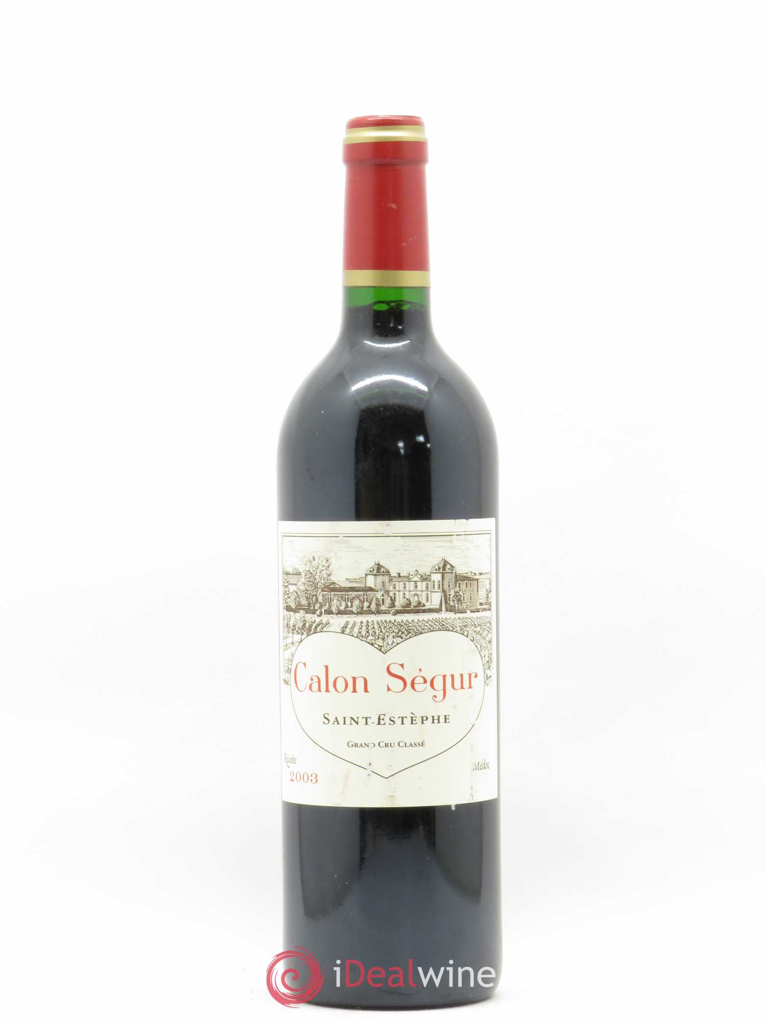 Château Calon Ségur 3ème Grand Cru Classé 2003 - Lot de 1 bouteille - 0