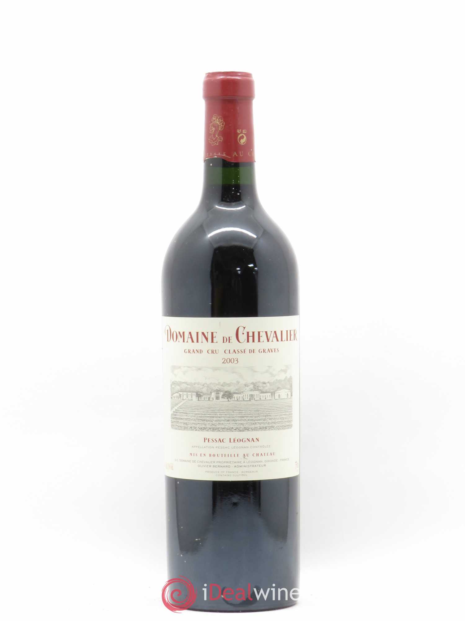 Domaine de Chevalier Cru Classé de Graves 2003 - Lot de 1 bouteille - 0