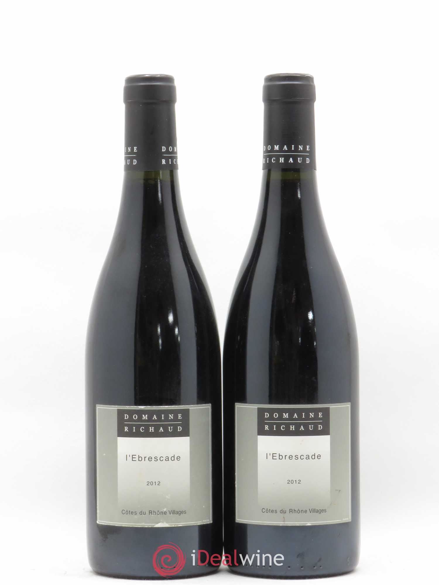 Cairanne Ebrescade Marcel Richaud 2012 - Lot de 2 bouteilles - 0