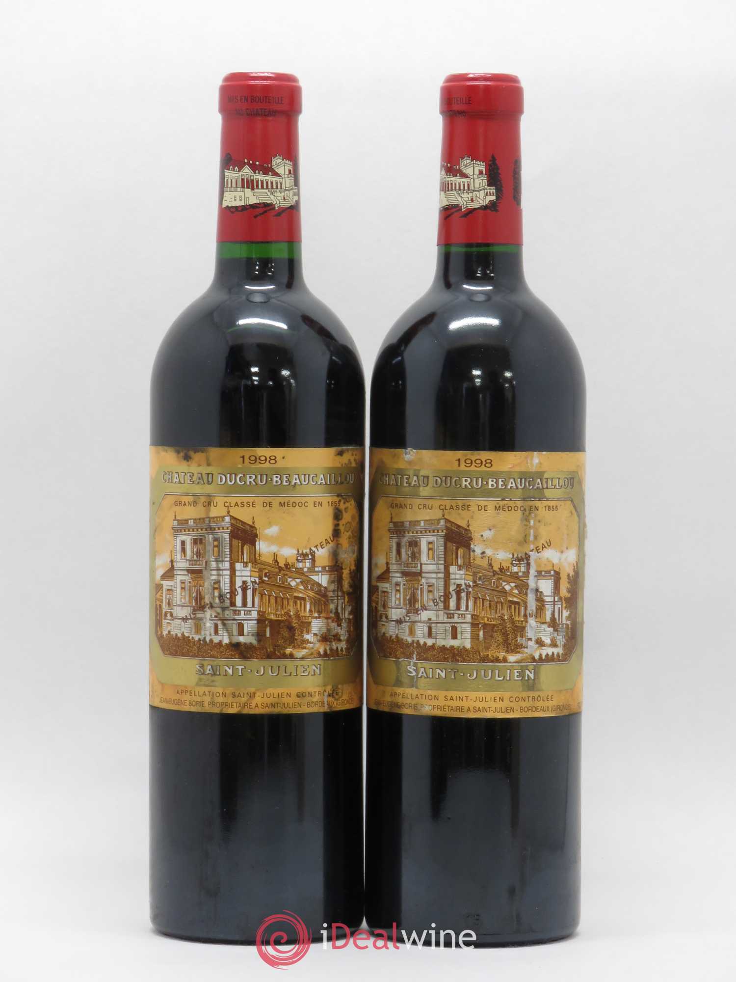Château Ducru Beaucaillou 2ème Grand Cru Classé 1998 - Lot de 2 bouteilles - 0