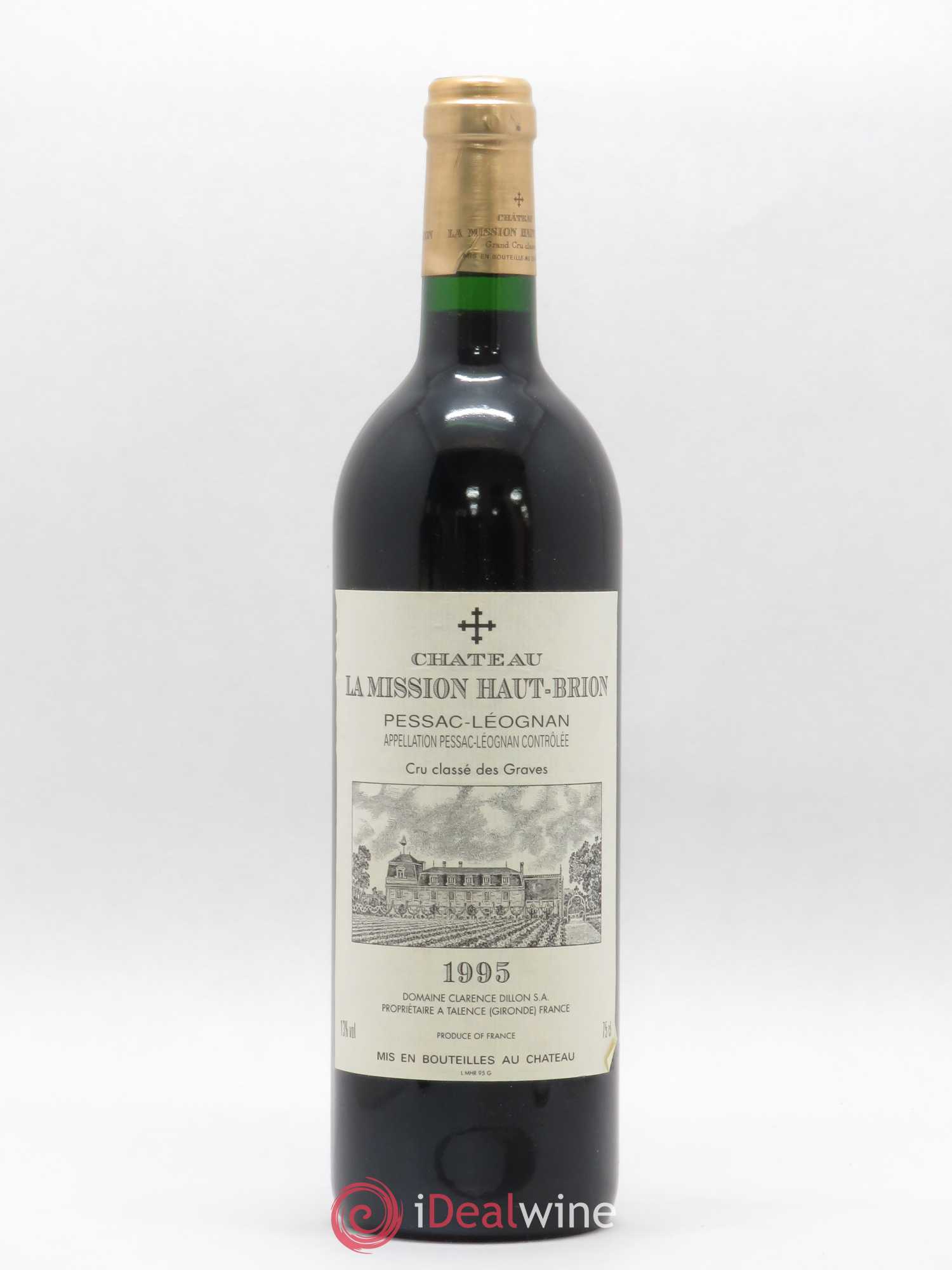 Château la Mission Haut-Brion Cru Classé de Graves 1995 - Lot de 1 bouteille - 0