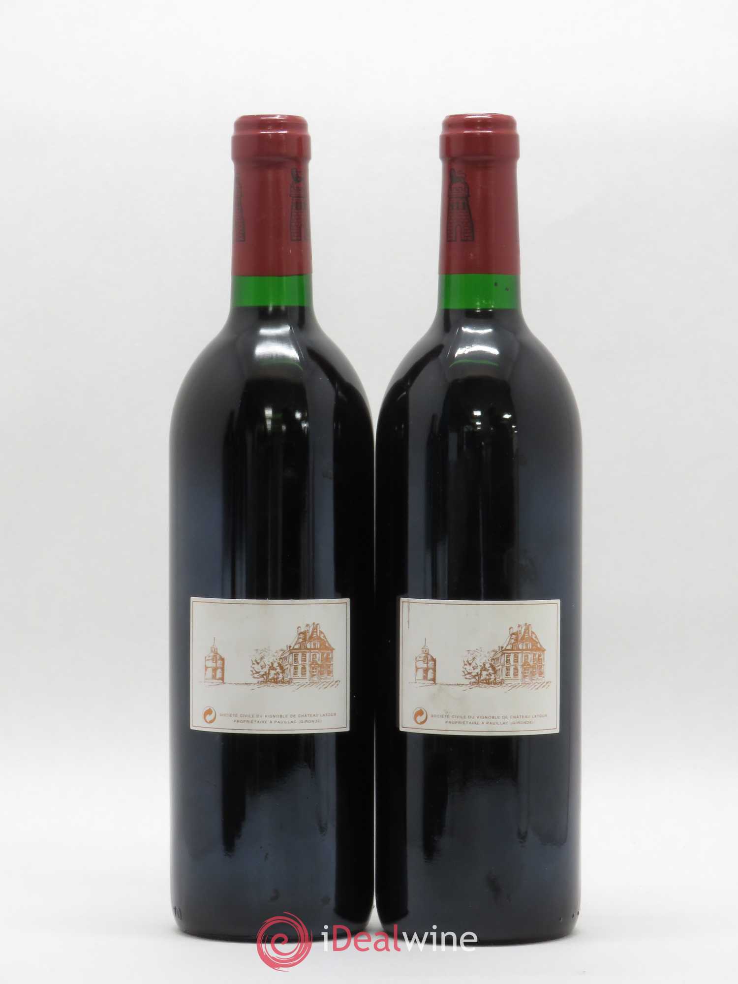 Château Latour 1er Grand Cru Classé 1993 - Lot de 2 bouteilles - 1