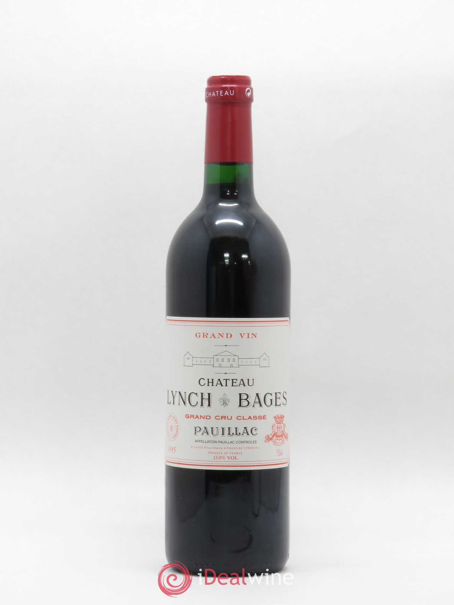Château Lynch Bages 5ème Grand Cru Classé 1995 - Lot de 1 bouteille - 0