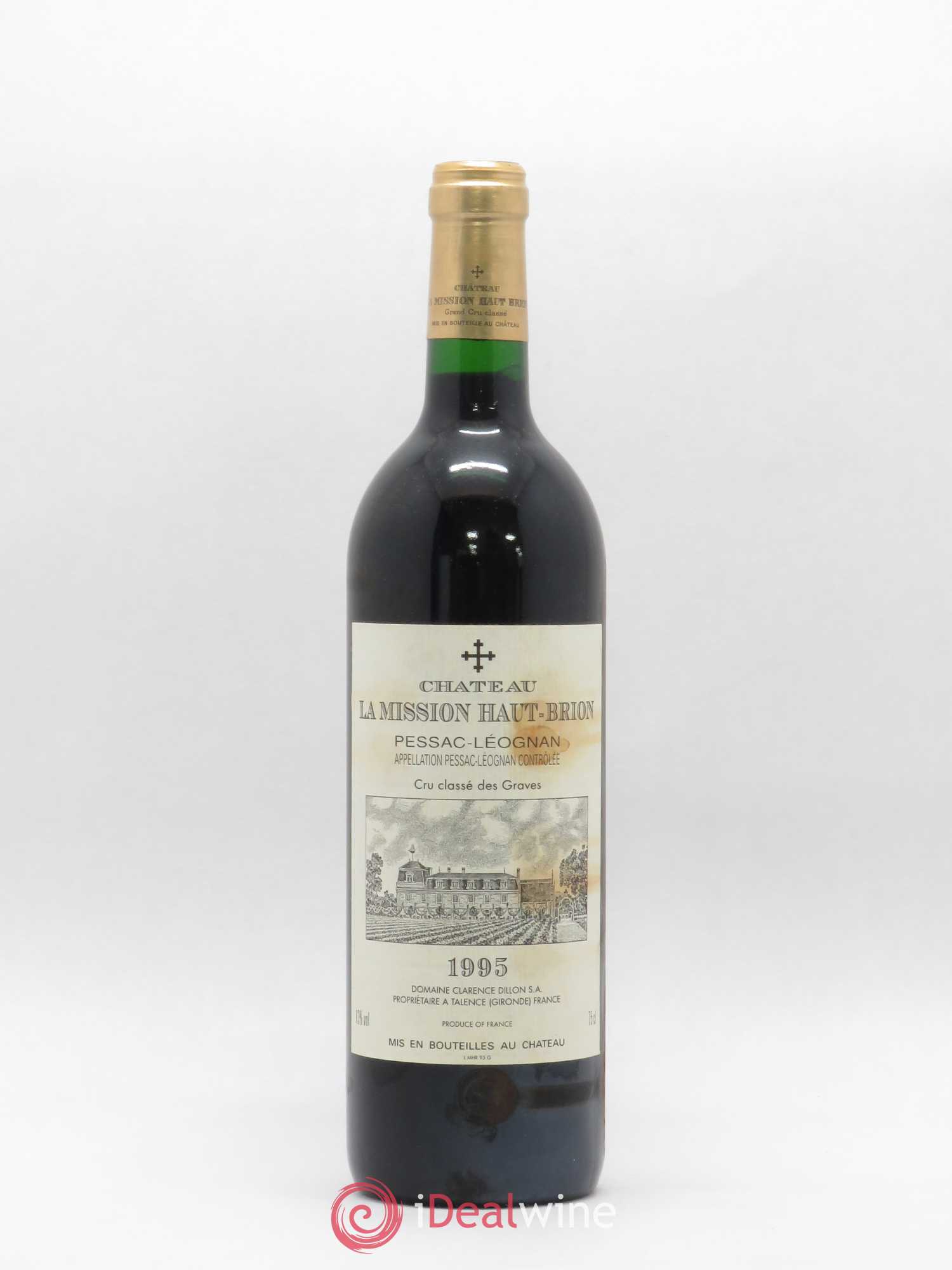 Château la Mission Haut-Brion Cru Classé de Graves 1995 - Lot de 1 bouteille - 0