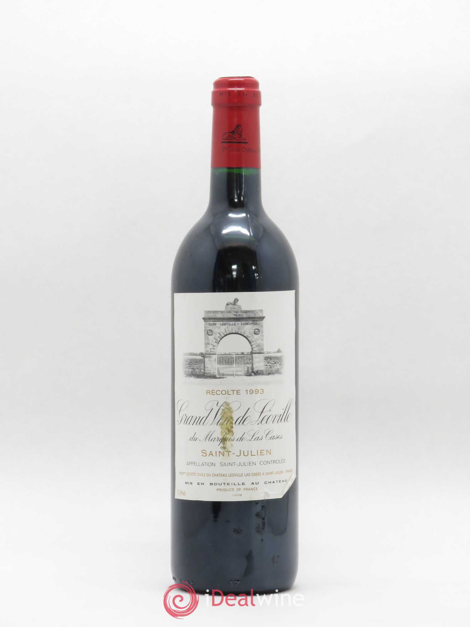Château Léoville Las Cases 2ème Grand Cru Classé 1993 - Lot de 1 bouteille - 0