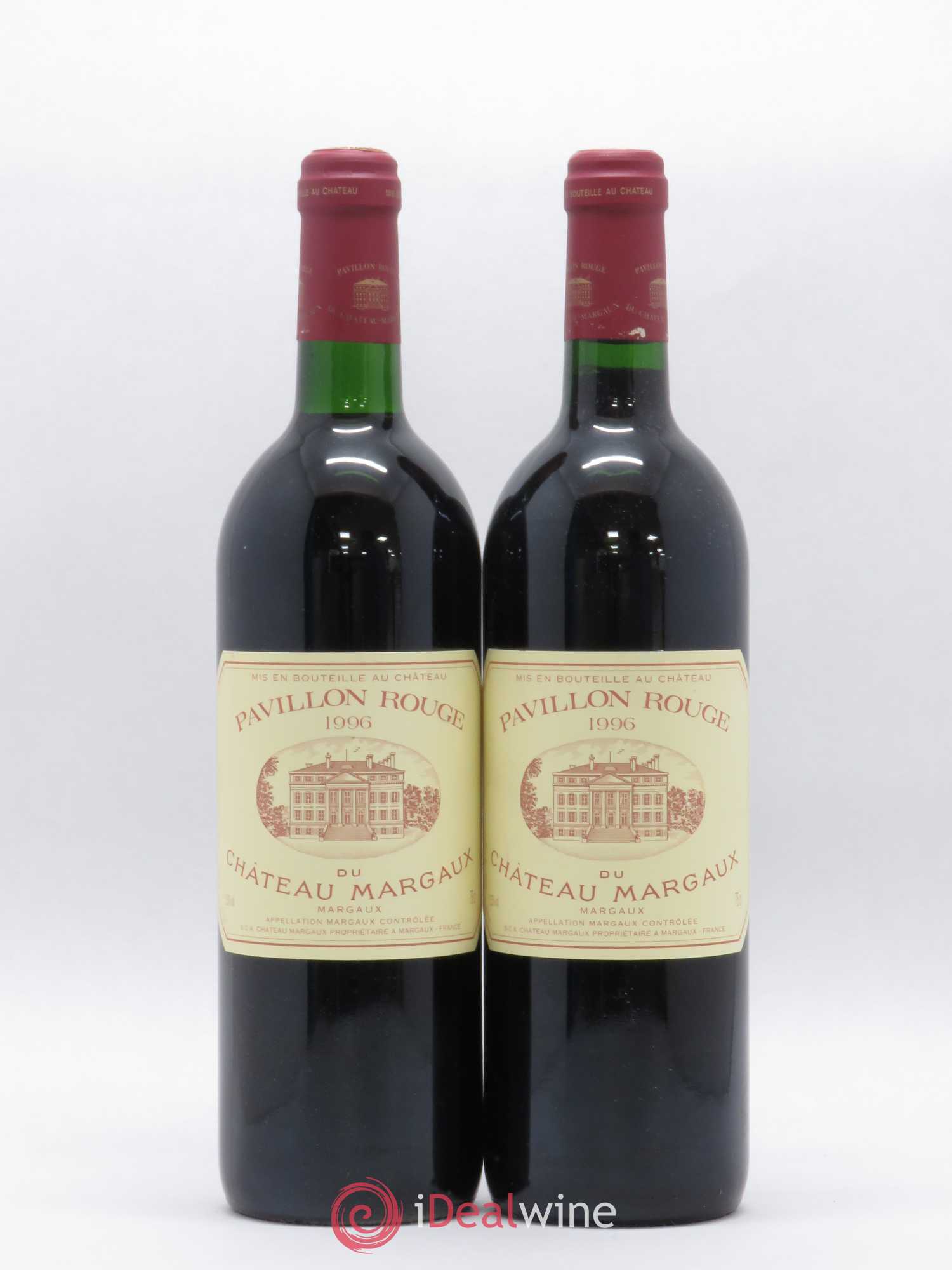 Pavillon Rouge du Château Margaux Second Vin 1996 - Lot de 2 bouteilles - 0