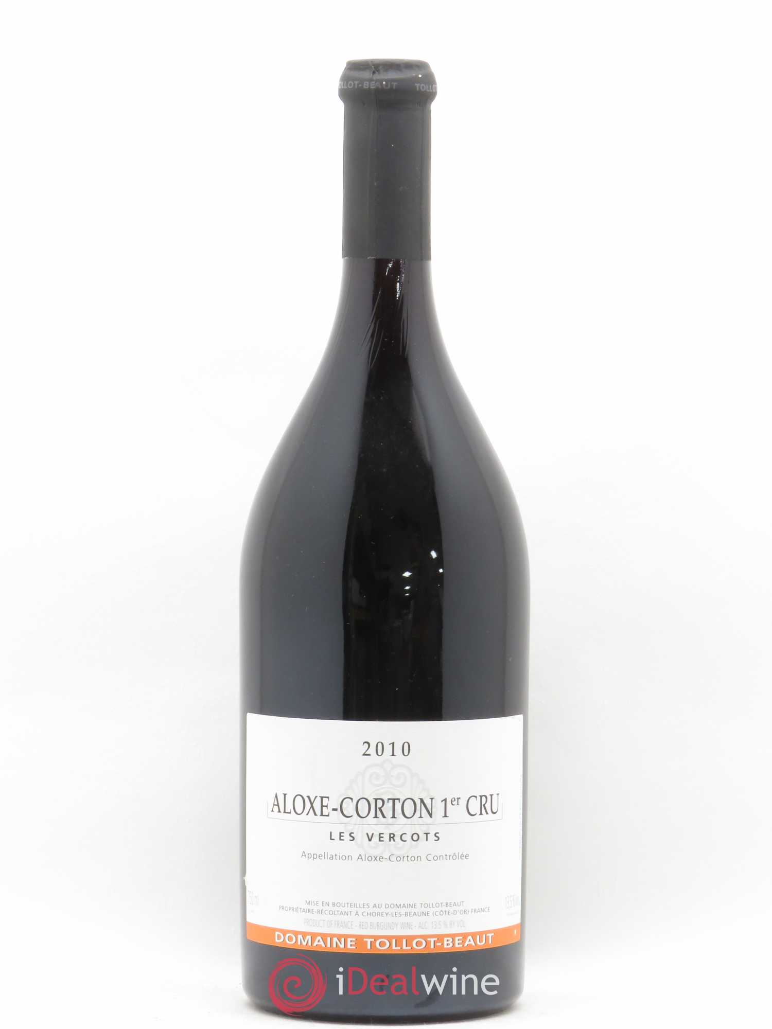 Aloxe-Corton 1er Cru Les Vercots Tollot Beaut (Domaine) 2010 - Lot de 1 bouteille - 0