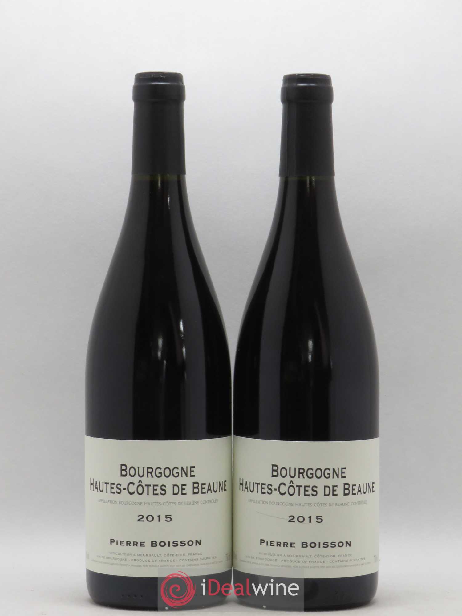 Hautes-Côtes de Beaune Pierre Boisson (Domaine) 2015 - Lot de 2 bouteilles - 0