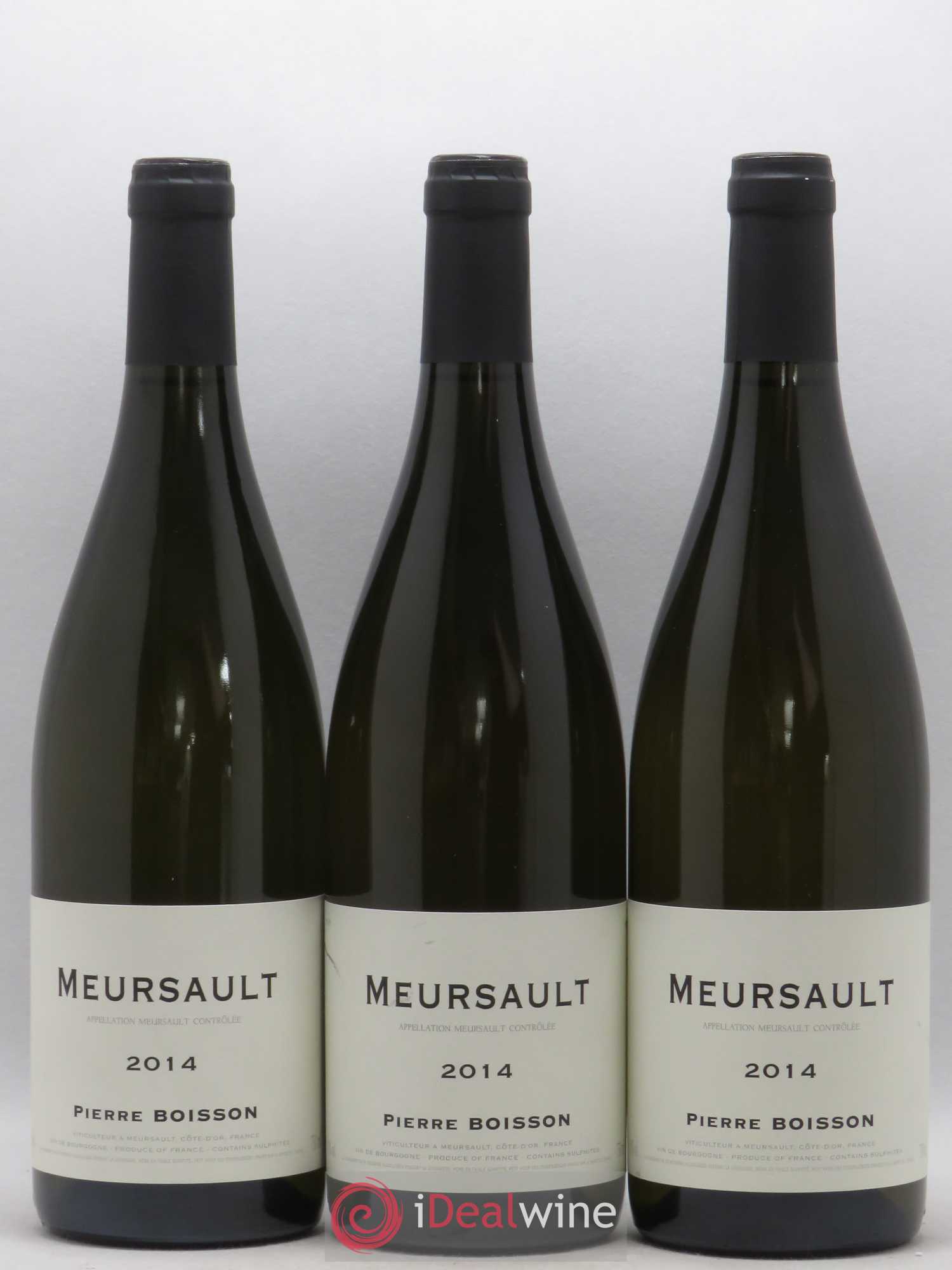 Meursault Pierre Boisson (Domaine) 2014 - Lot de 3 bouteilles - 0