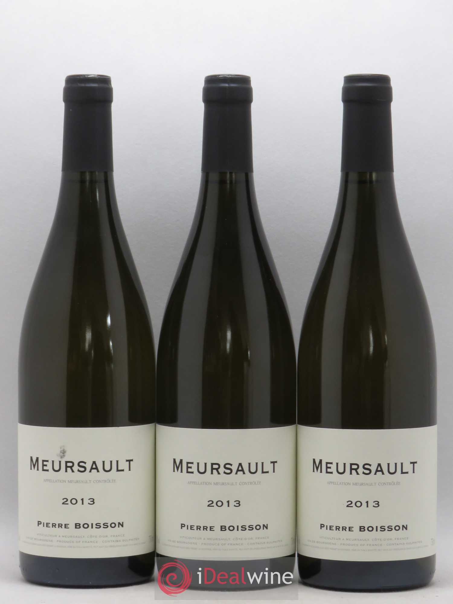 Meursault Pierre Boisson (Domaine) 2013 - Lot de 3 bouteilles - 0