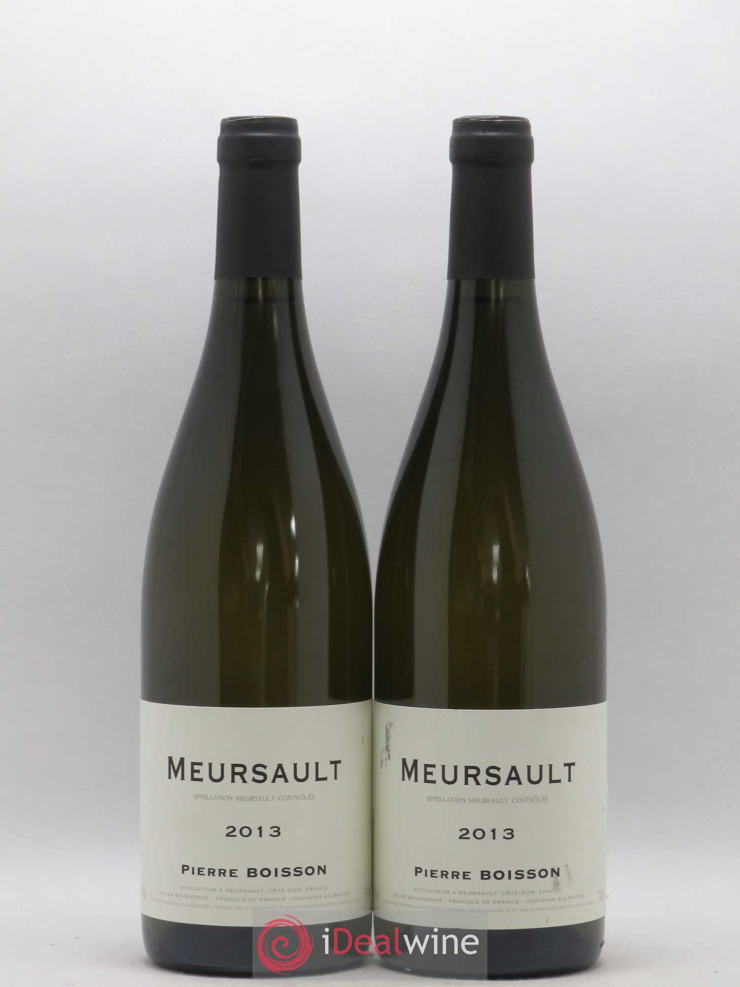 Meursault Pierre Boisson (Domaine) 2013 - Lot de 2 bouteilles - 0