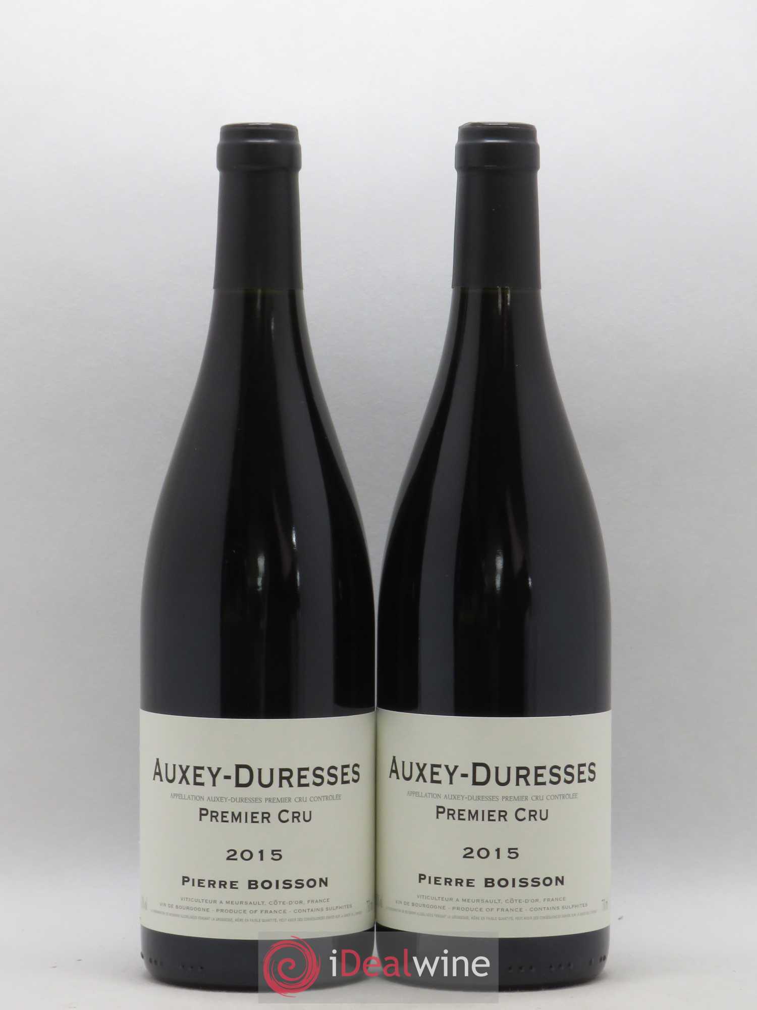 Auxey-Duresses 1er Cru Pierre Boisson (Domaine) 2015 - Lot de 2 bouteilles - 0