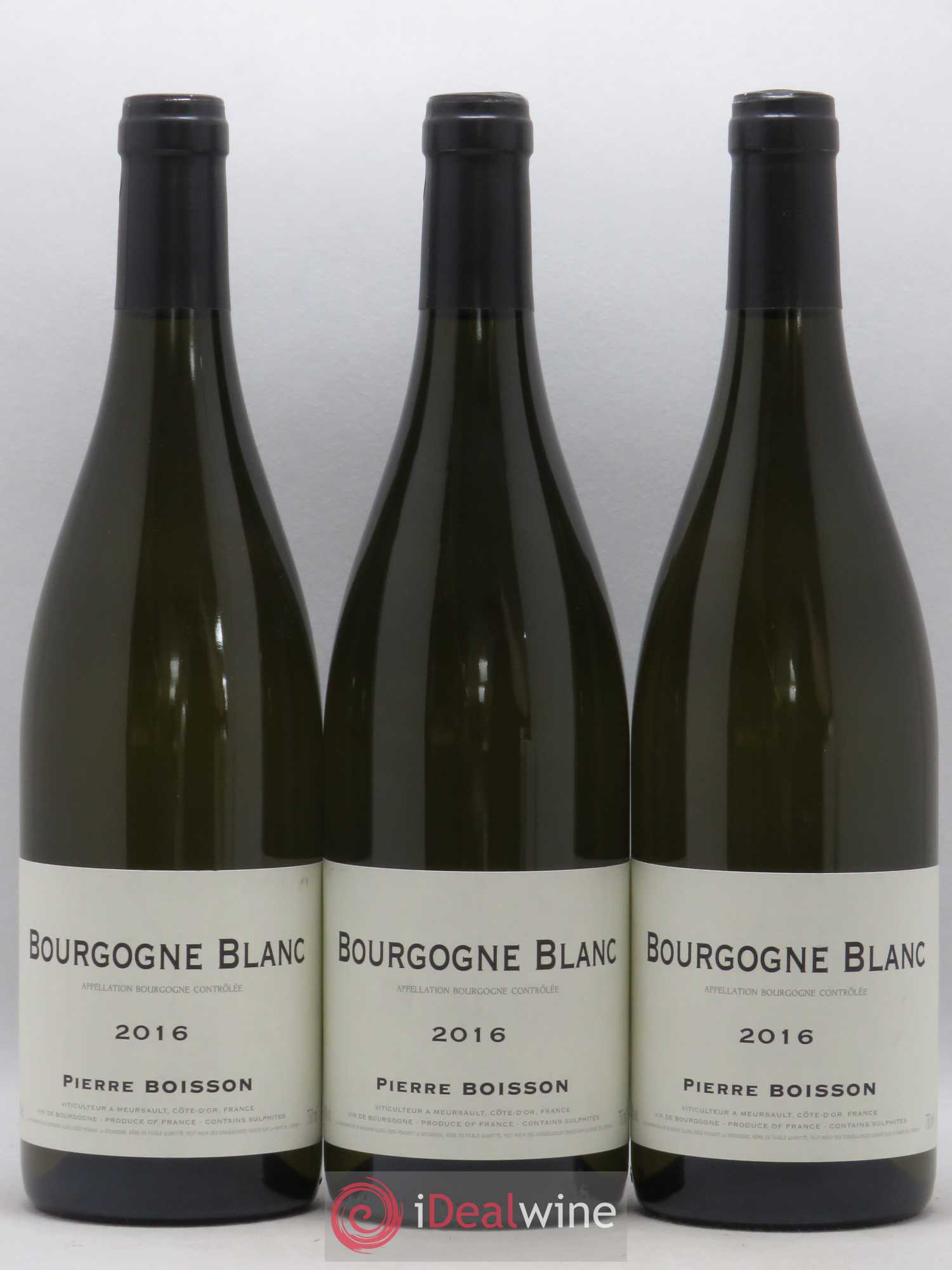 Bourgogne Pierre Boisson 2016 - Lot de 3 bouteilles - 0