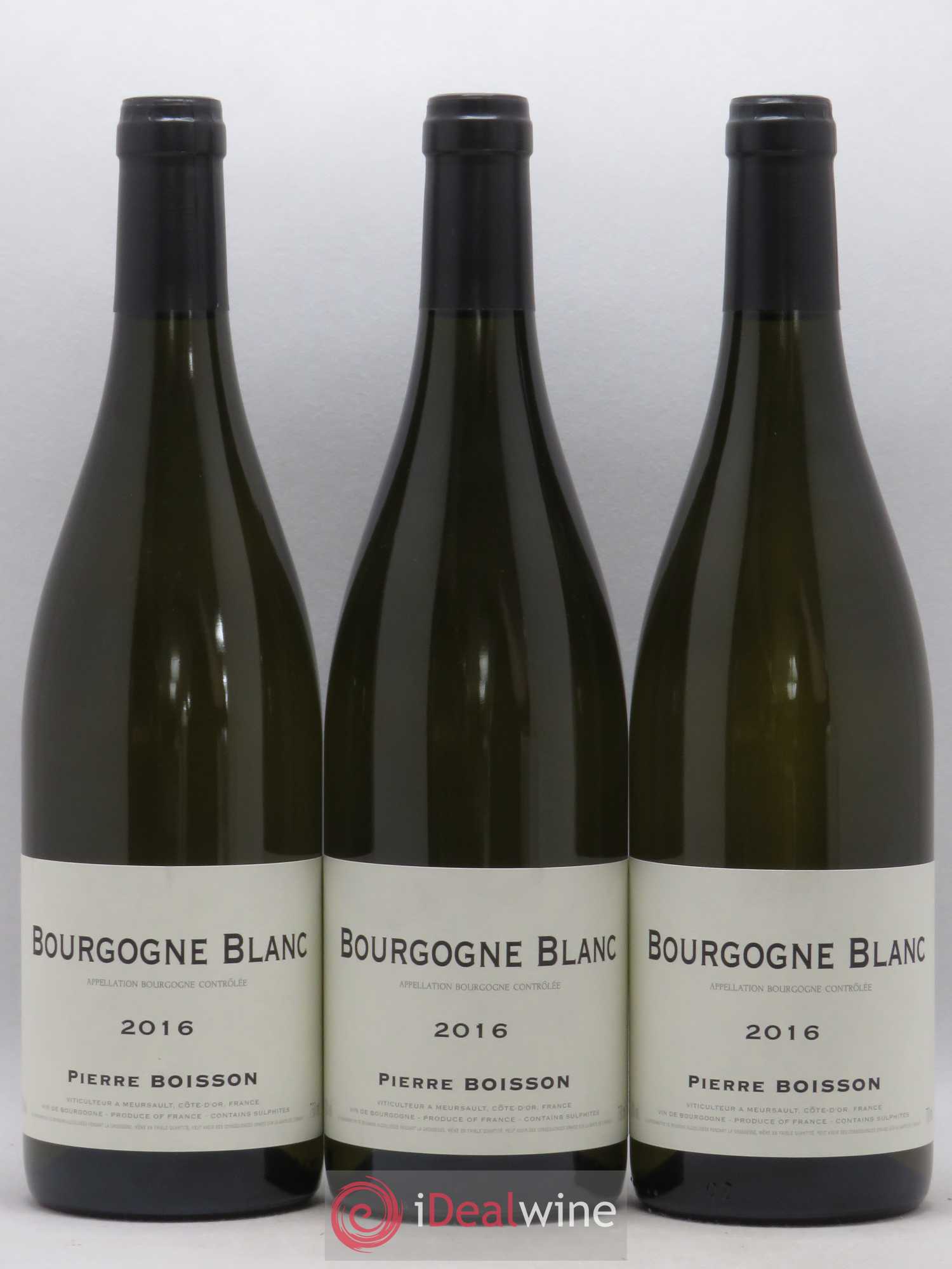 Bourgogne Pierre Boisson 2016 - Lot de 3 bouteilles - 0