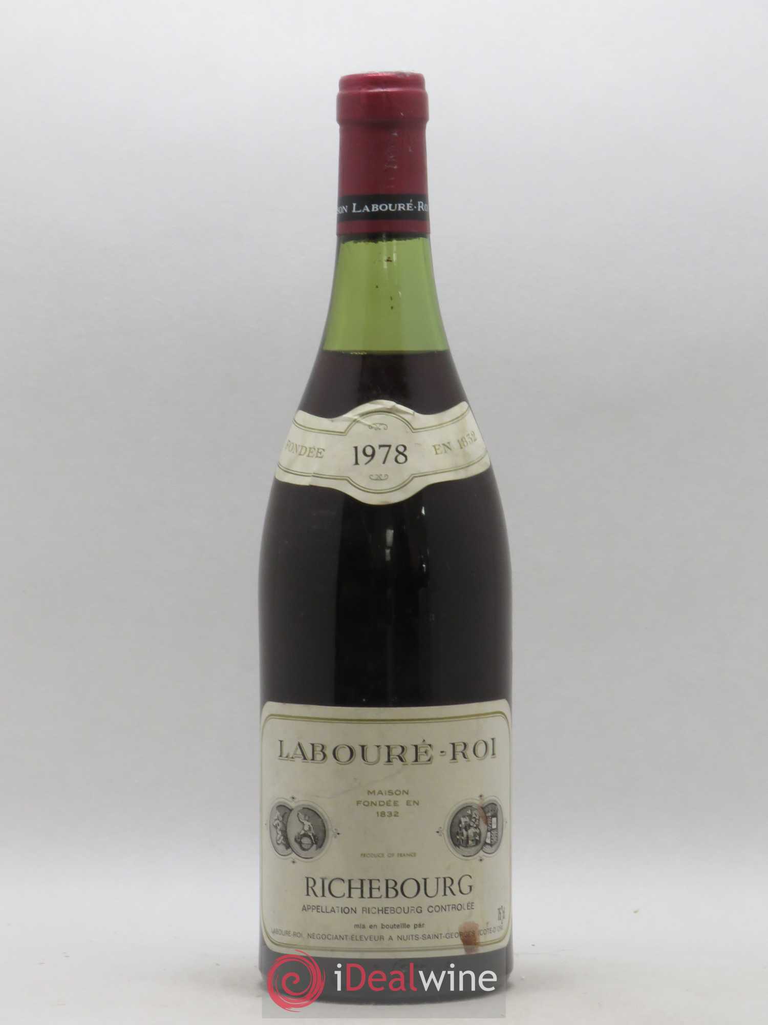 Richebourg Grand Cru Labouré-Roi 1978 - Lot de 1 bouteille - 0