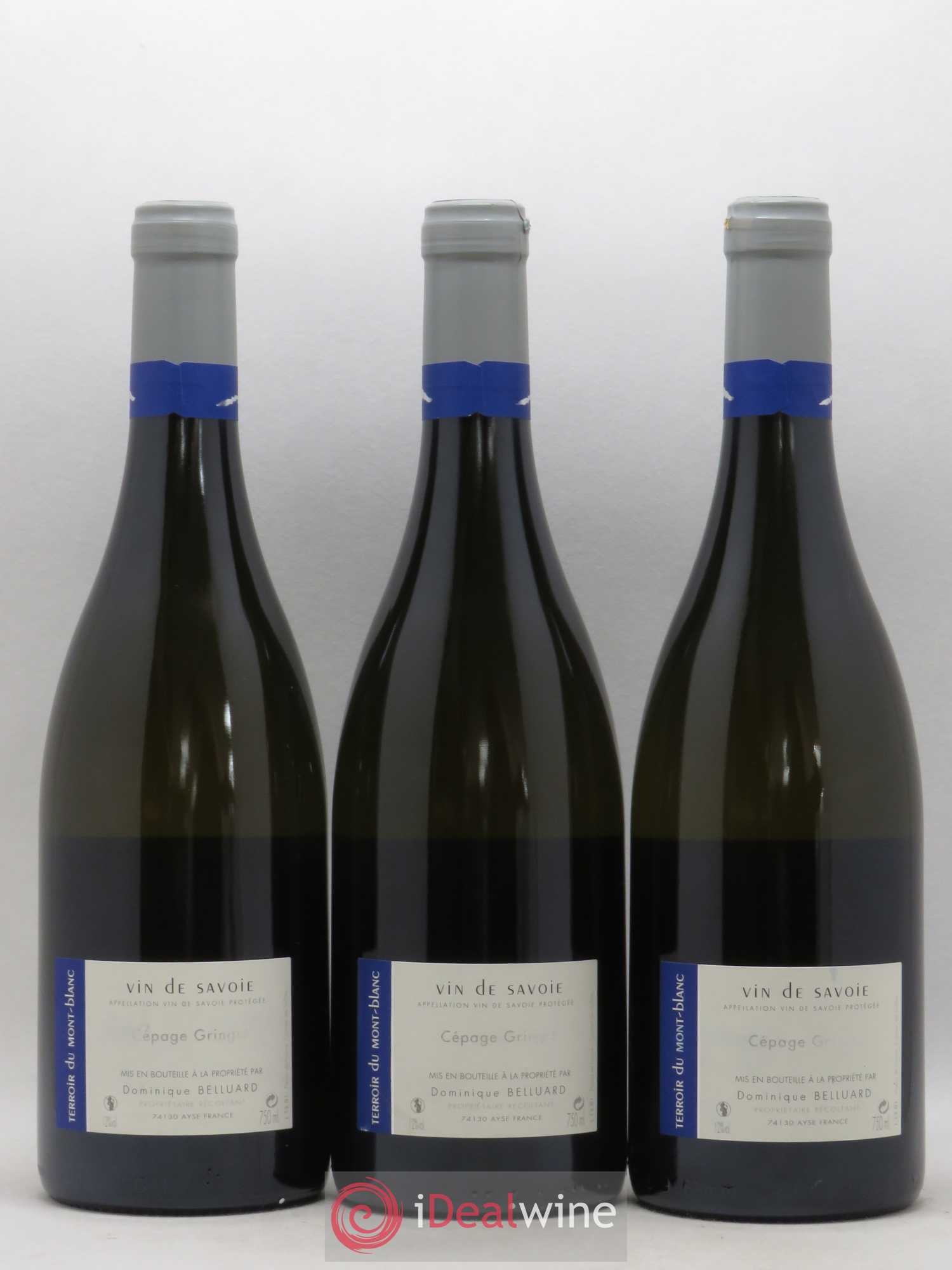 Vin de Savoie Les Alpes Domaine Belluard 2013 - Lot de 3 bouteilles - 1
